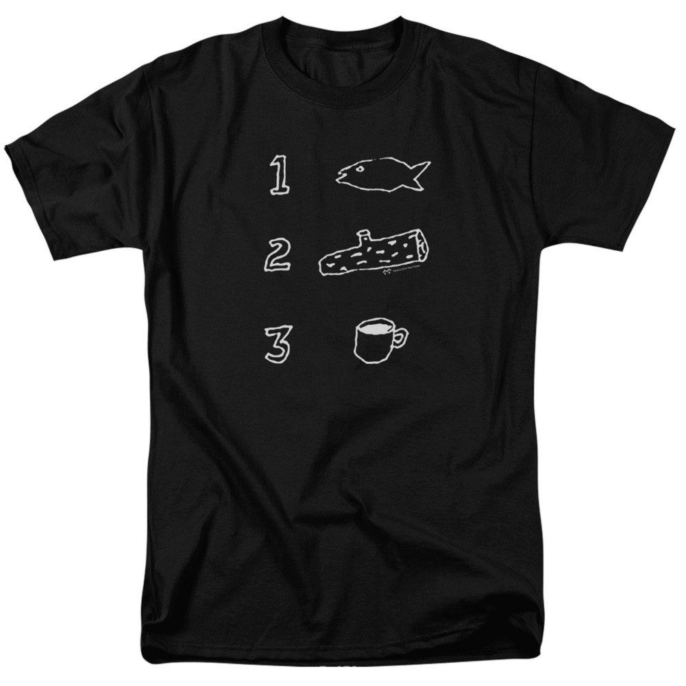 Twin Peaks Coffee Log Fish Tshirt