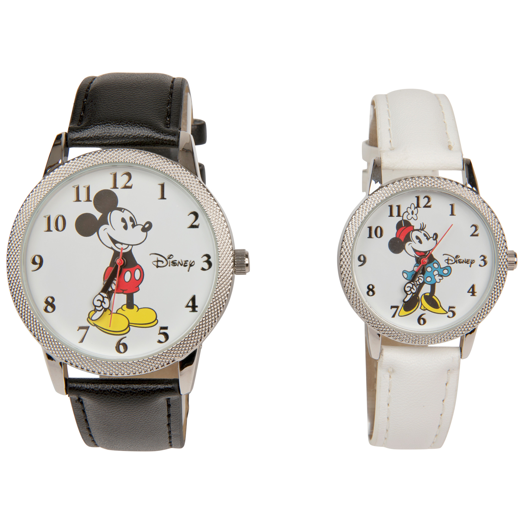 Disney Mickey and Minnie Mouse His & Hers Watch Set