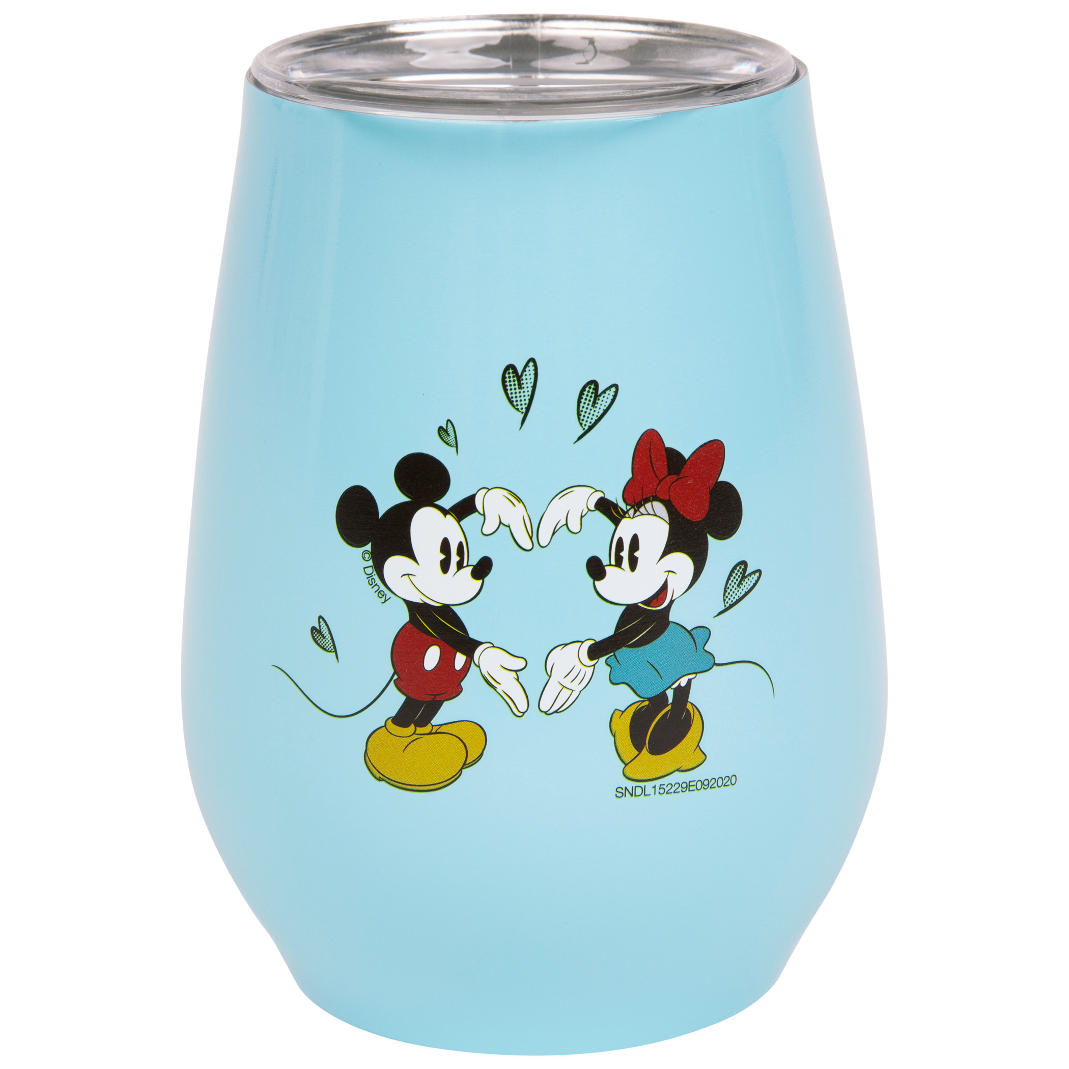 Mickey and Minnie Mouse 10oz Stainless Tumbler with Lid