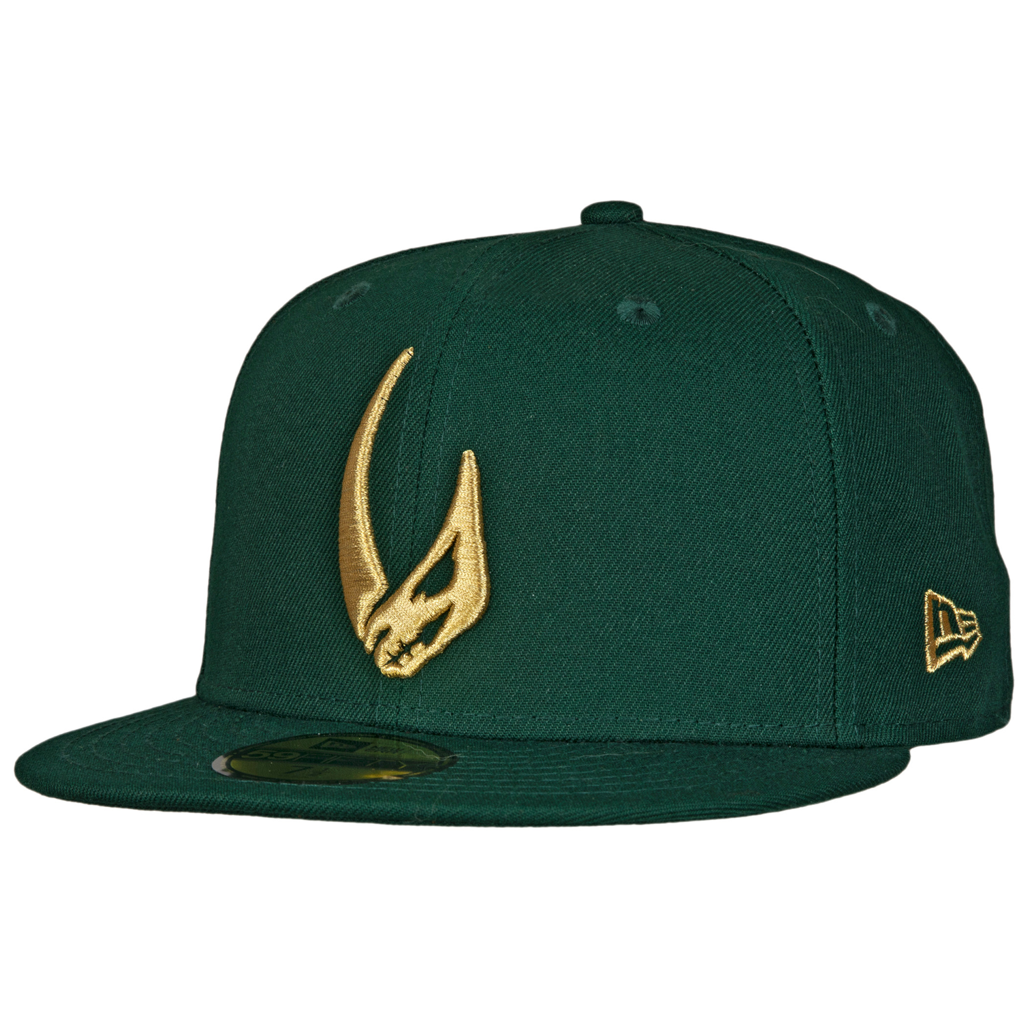 Star Wars Mandalorian Mudhorn Sigil Green New Era 59Fifty Fitted Hat