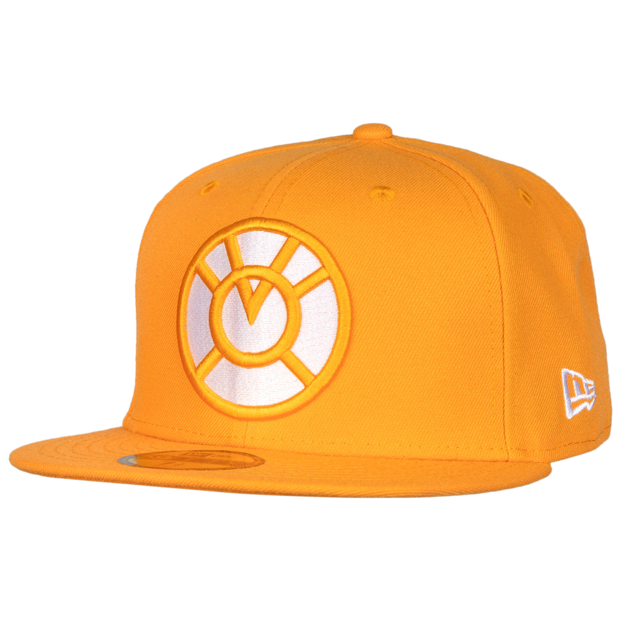 Orange Lantern Color Block New Era 59Fifty Fitted Hat