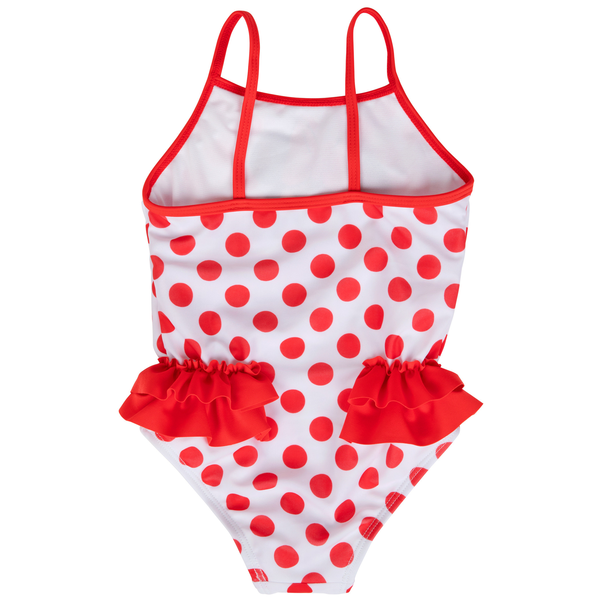 Disney Minnie Mouse Red Polka Dot One Piece Toddlers Swimsuit