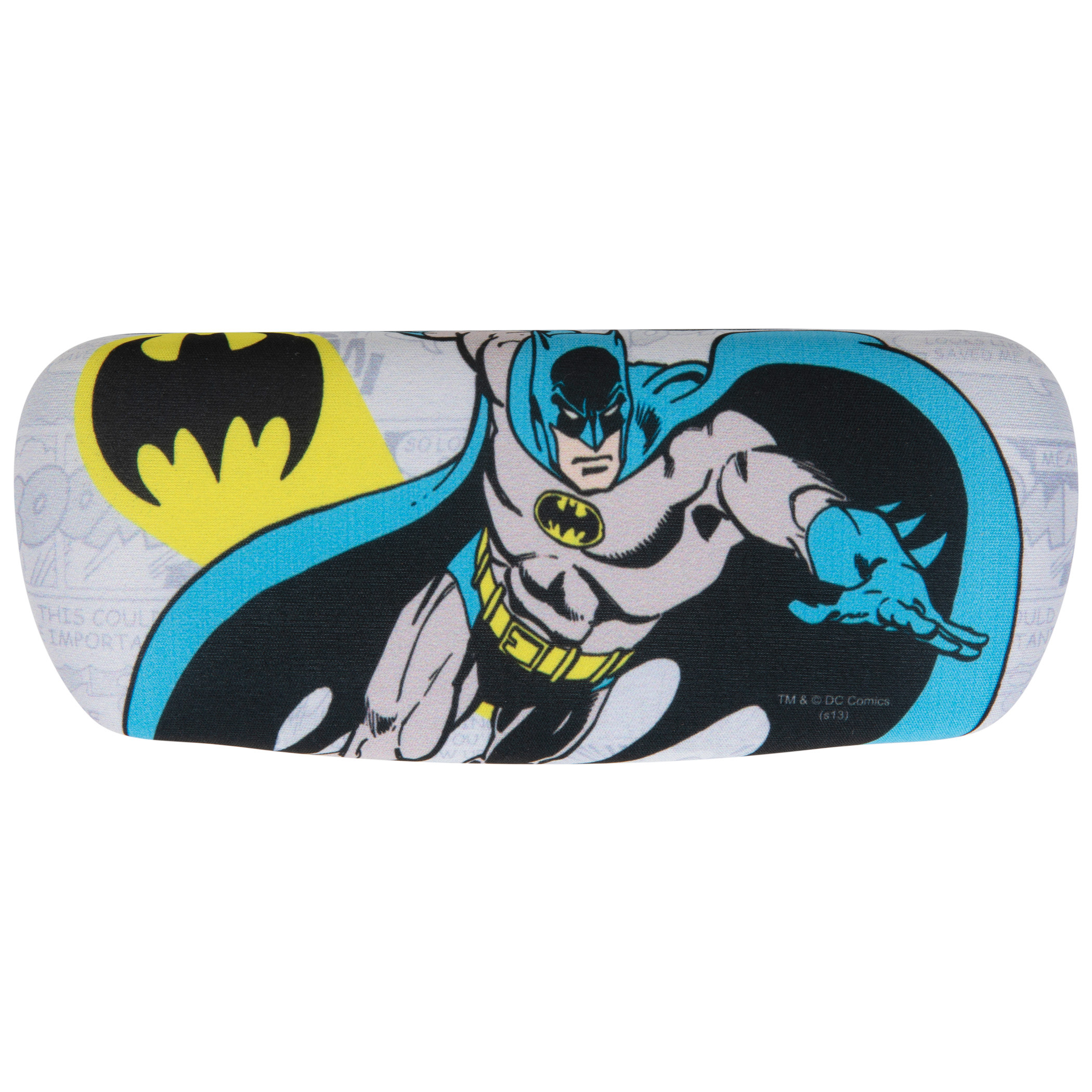 Batman Symbol and Character Glasses Case with Cleaning Cloth
