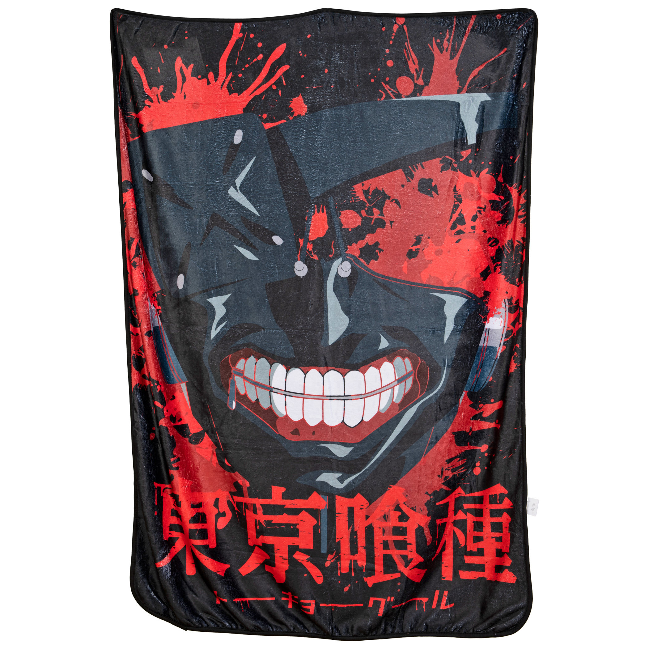 Tokyo Ghoul Mask Fleece Throw Blanket