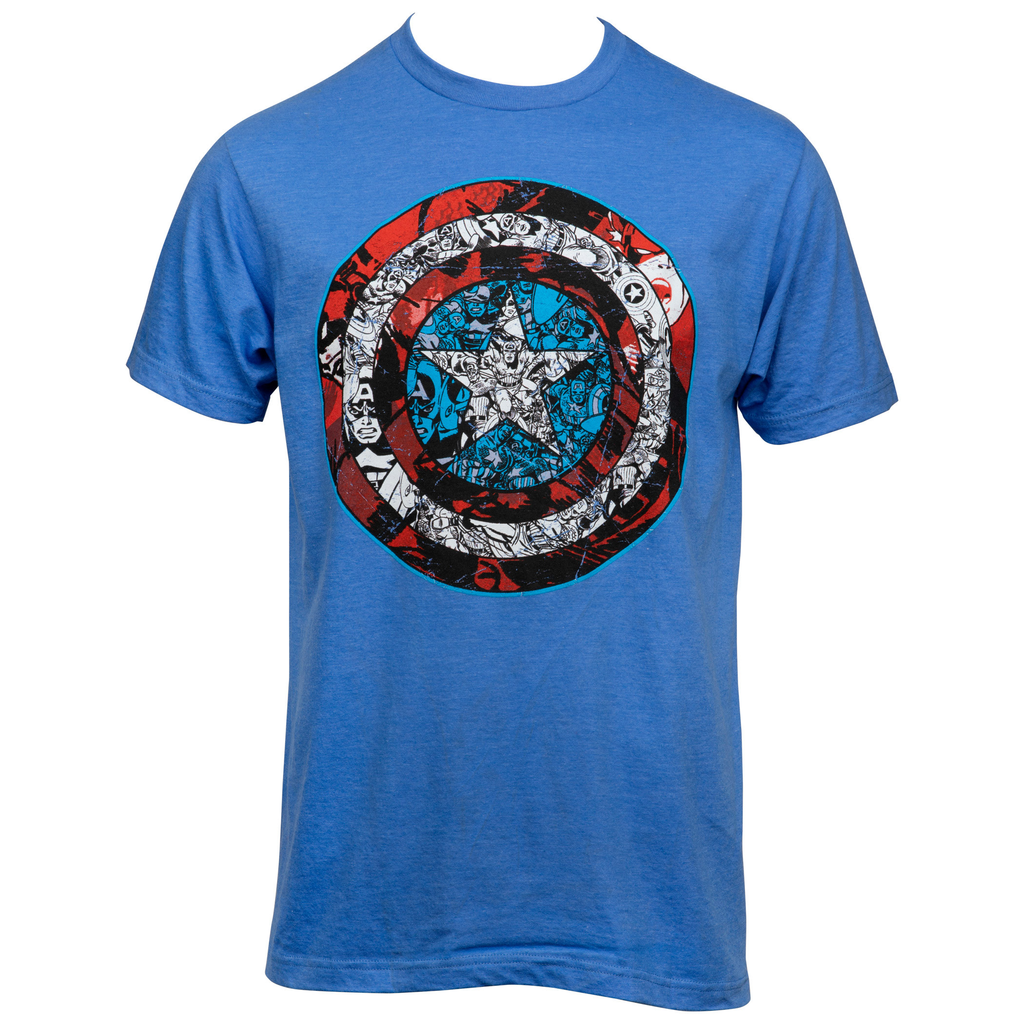 Captain America Shield Comic Images T-shirt