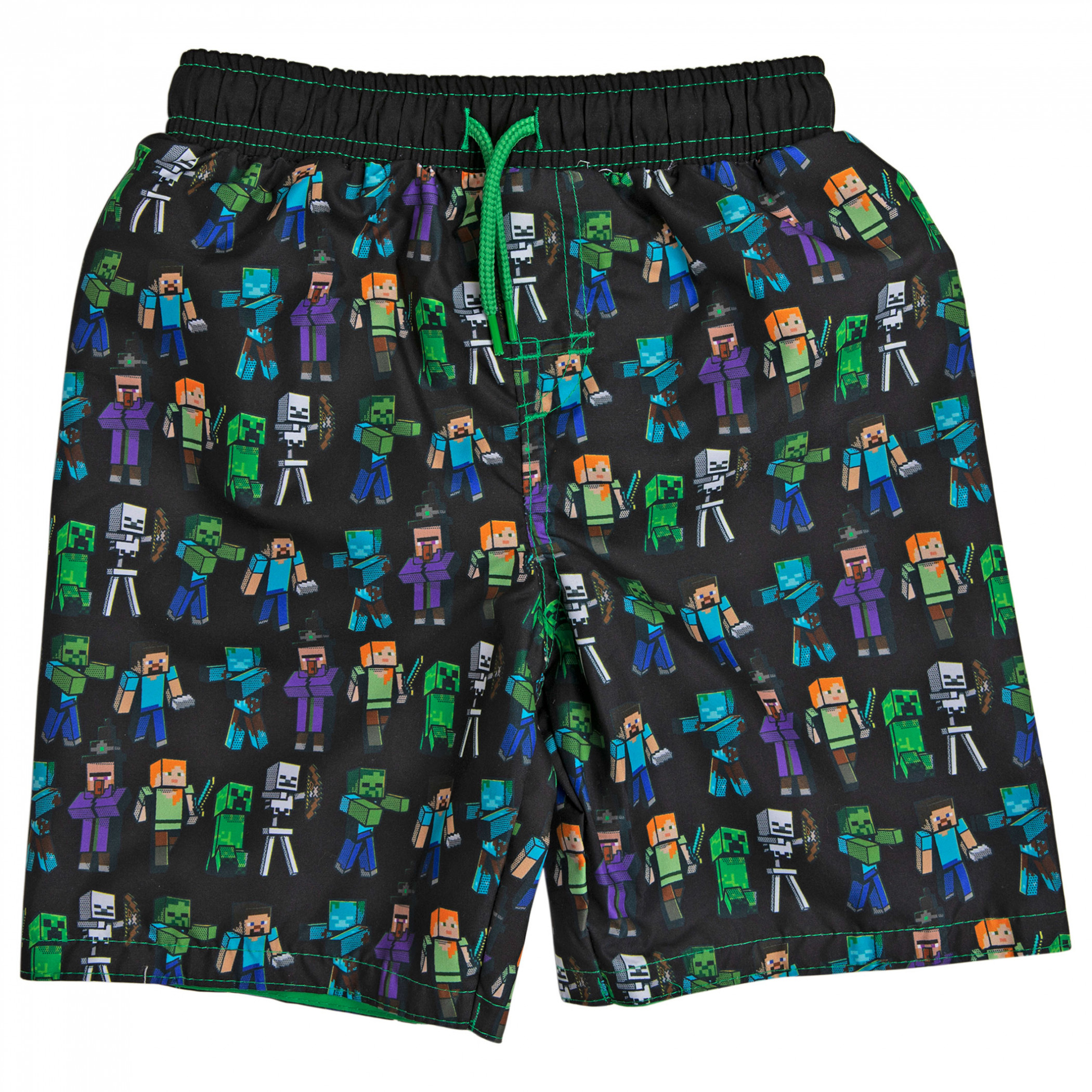 Minecraft Boxer Shorts Boys 3 Multi Pack Kids Teenagers Creeper