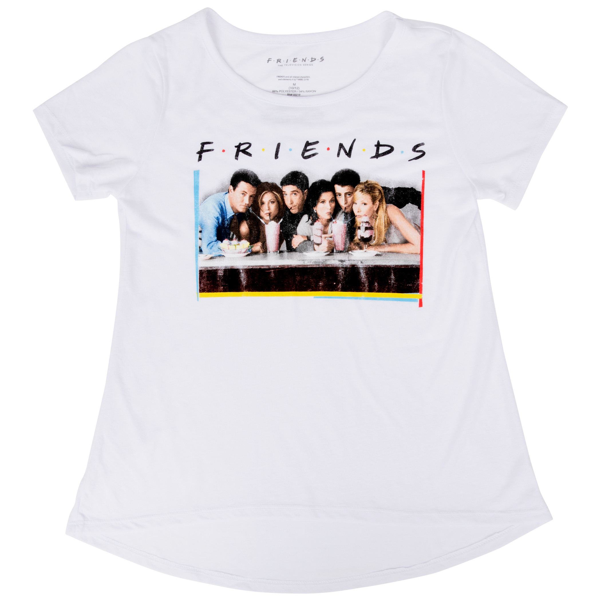 Friends Cast Logo Juniors Women's T-Shirt