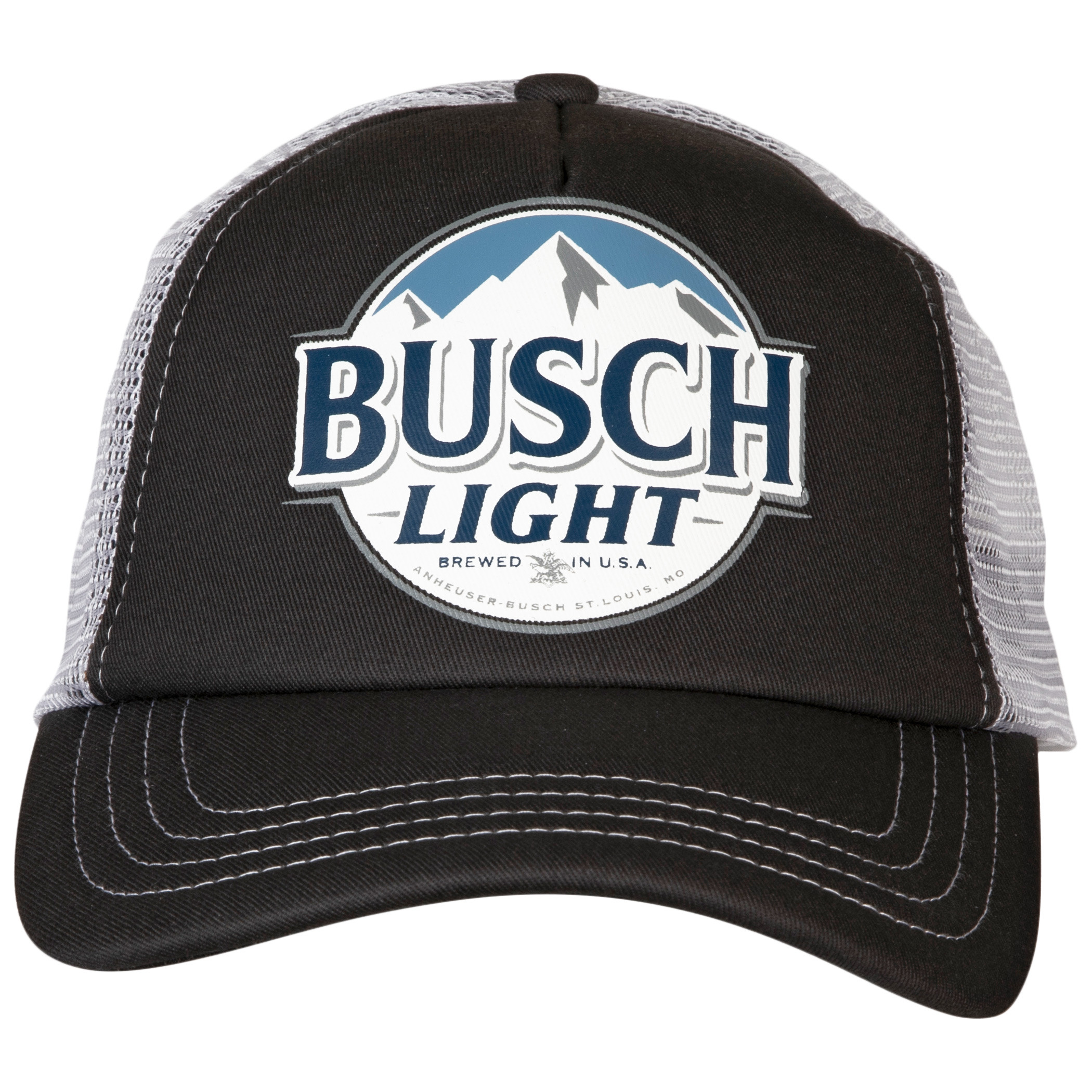 Busch Light Curved Brim Snapback Hat