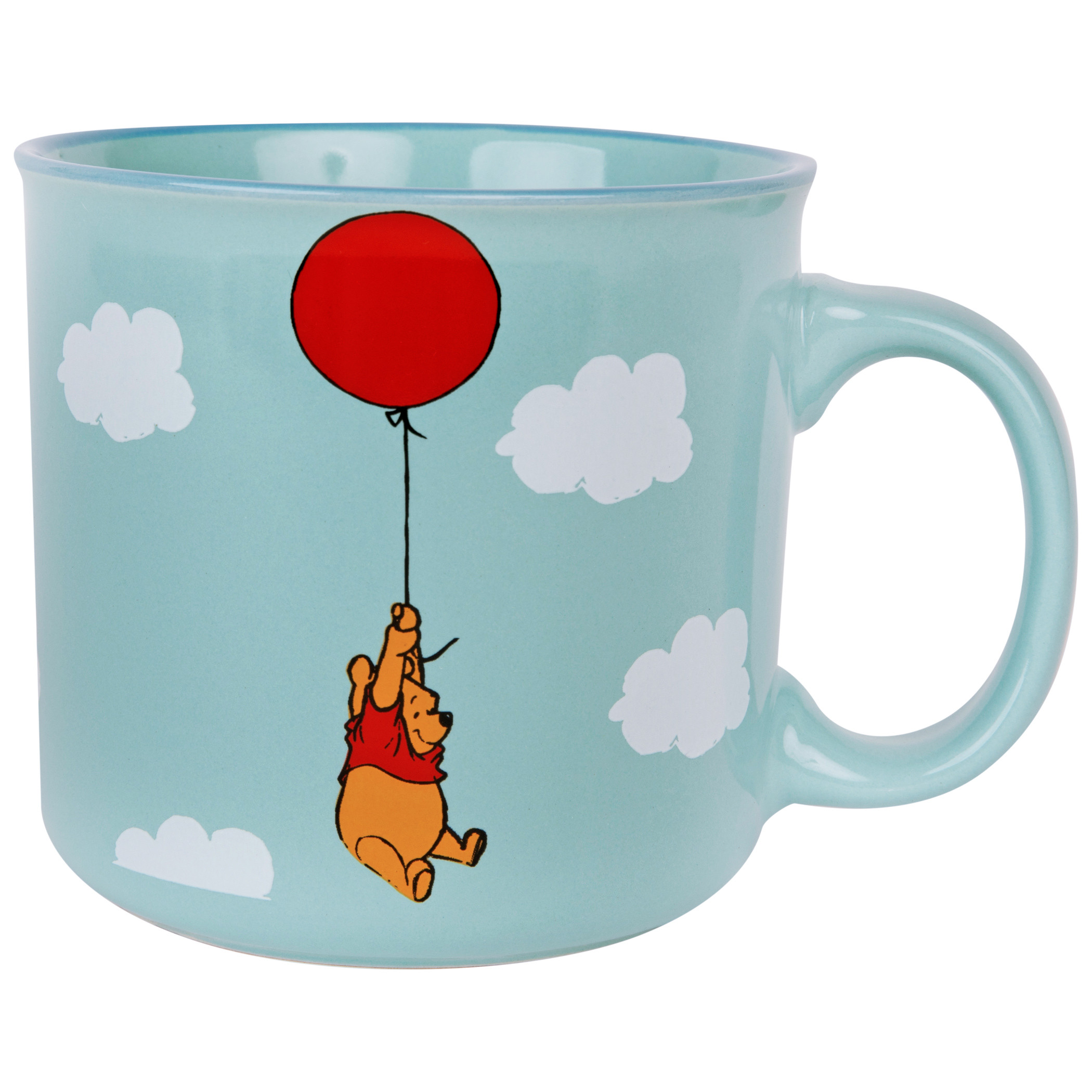 Winnie the Pooh Balloon Float 20oz Ceramic Camper Mug