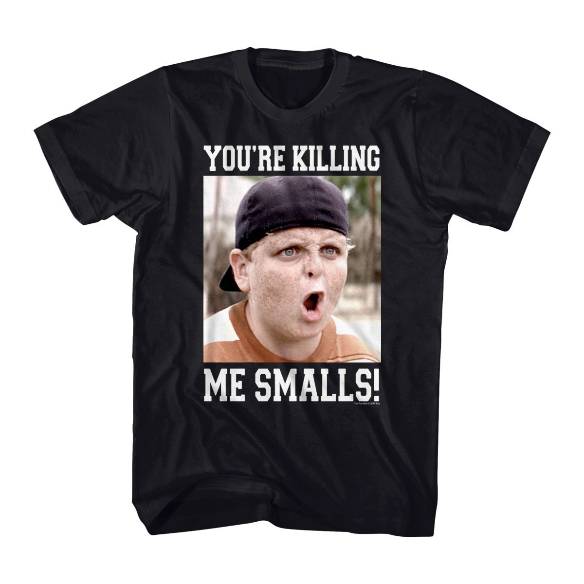 The Sandlot Angry Killing Me Smalls Black T-Shirt