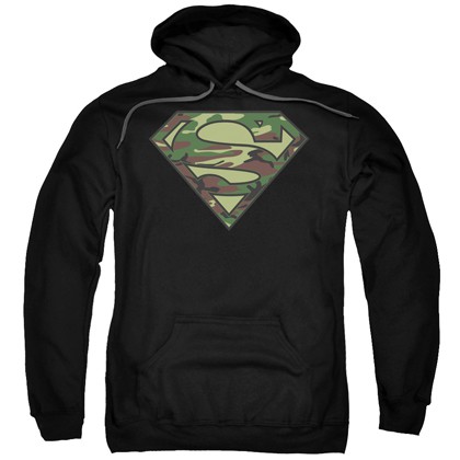 Superman Camo Logo Hoodie