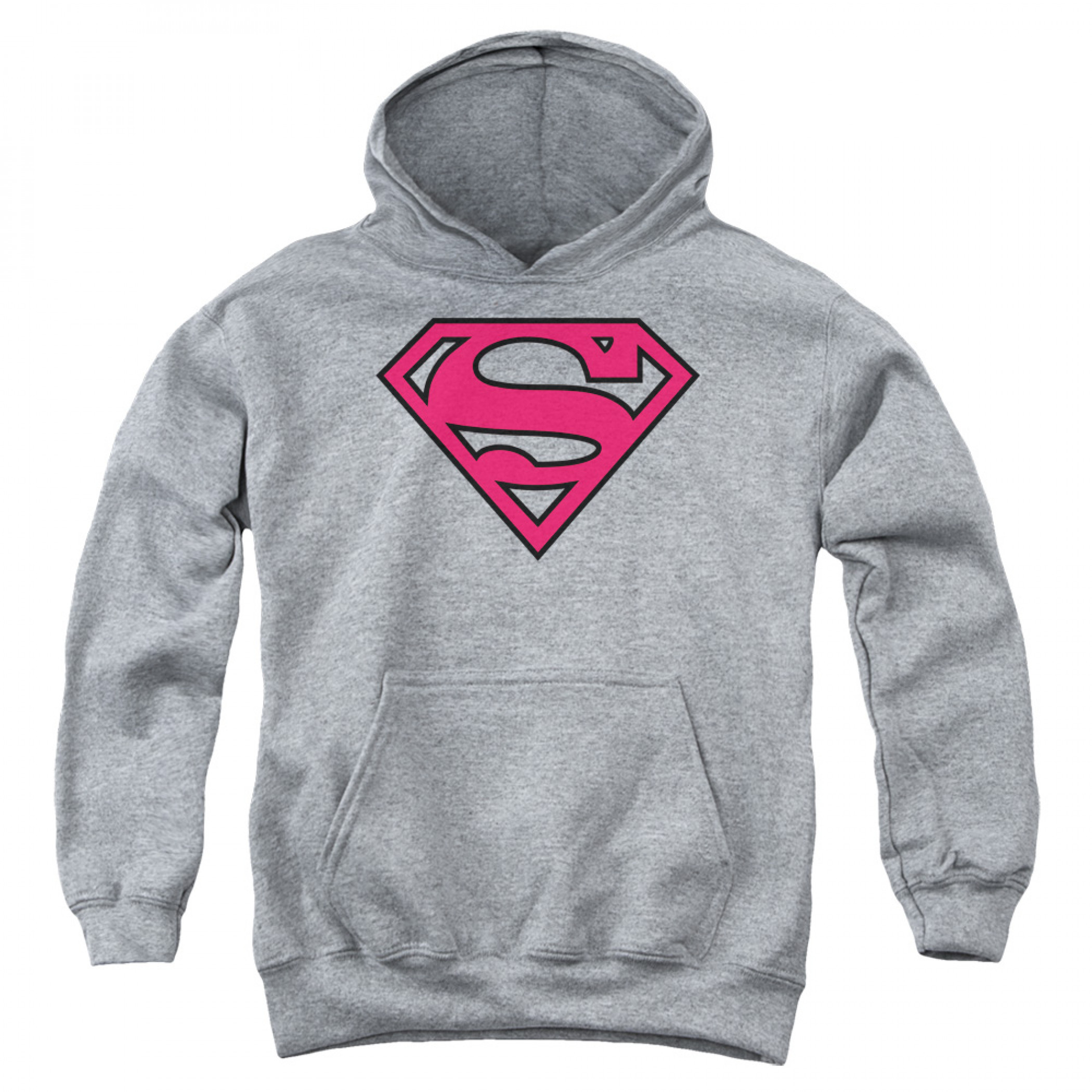 superman symbol pink