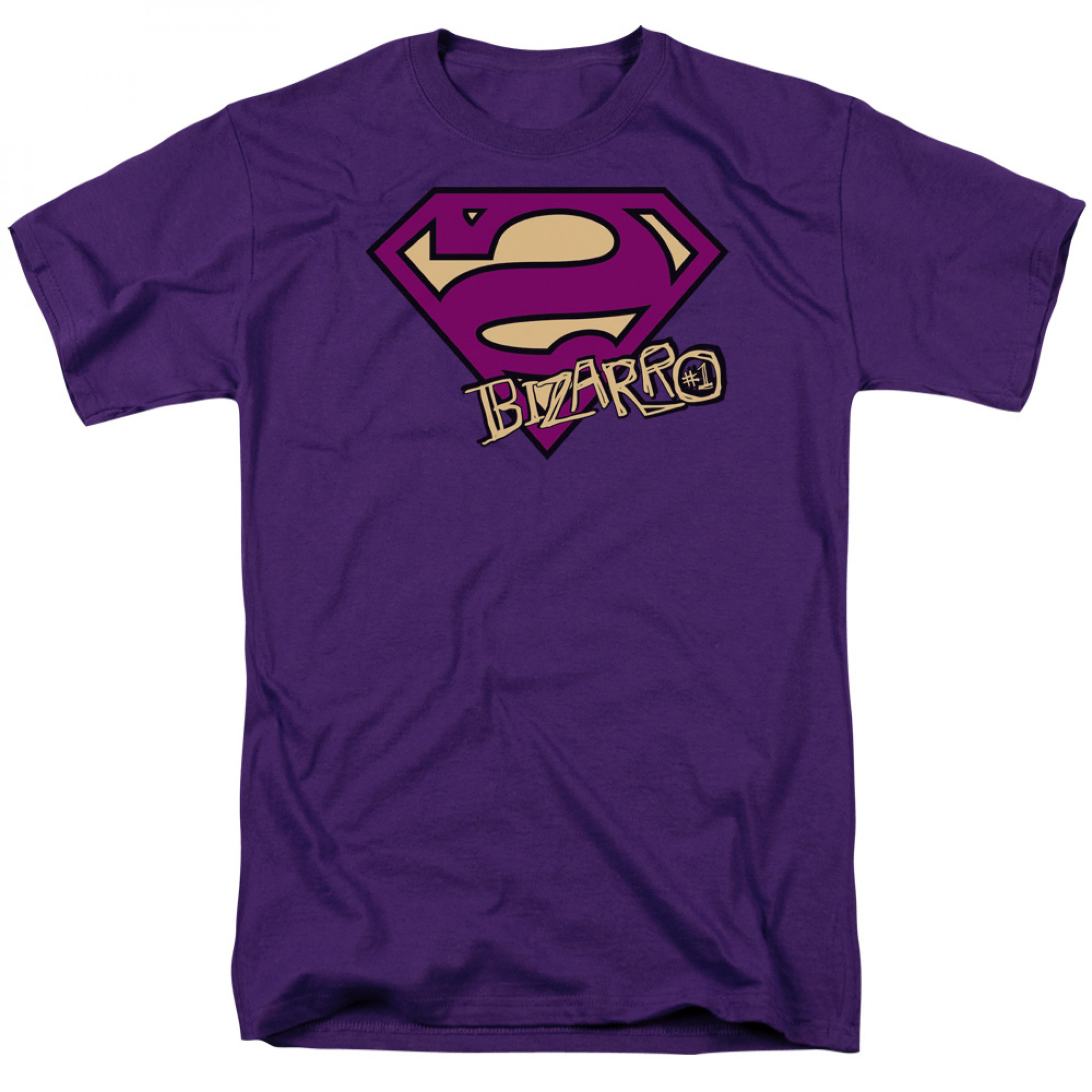 Superman Bizarro Shield and Scrawl T-Shirt