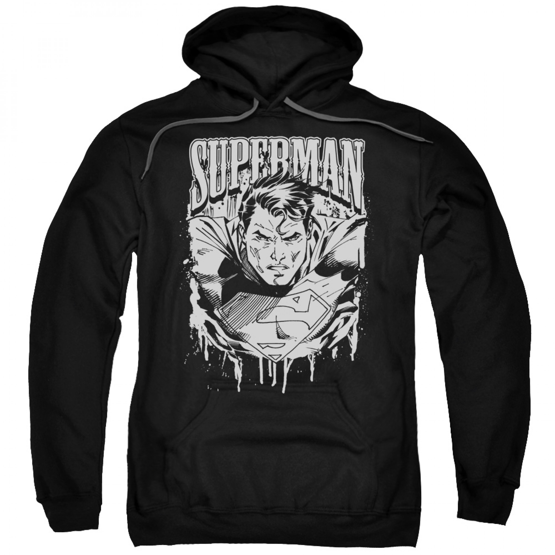 Superman Metal Portrait Hoodie