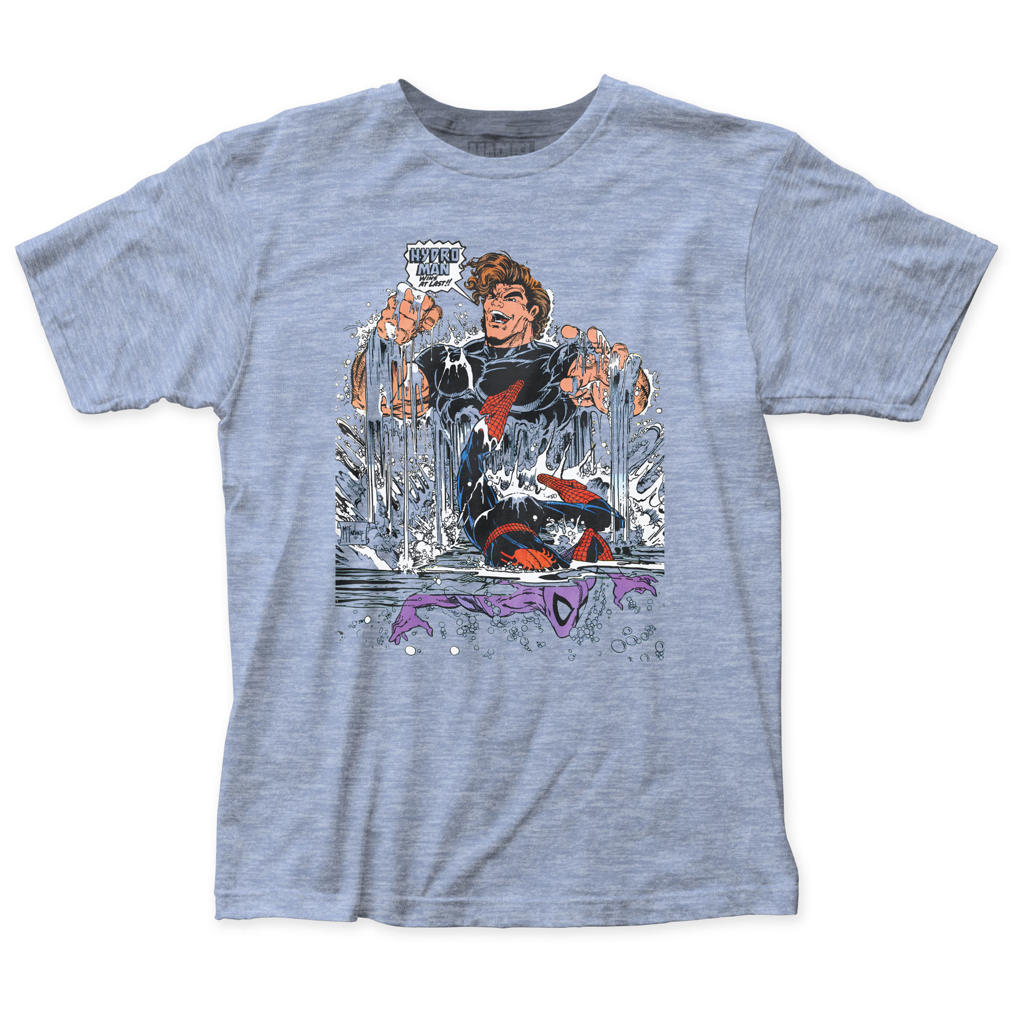 Hydro-Man vs. Spider-Man Comic Cover T-Shirt