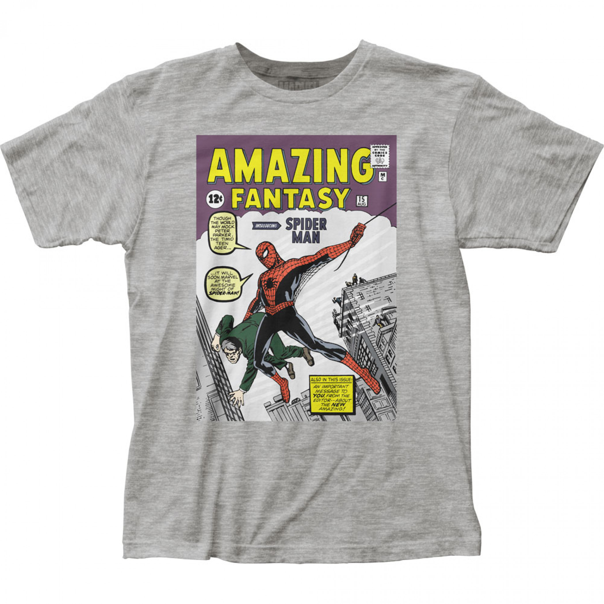 Spider-Man Amazing Fantasy Cover Art T-Shirt