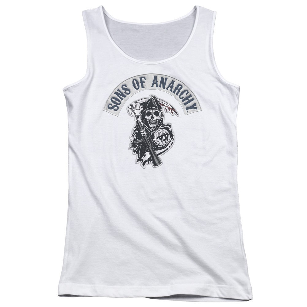 Sons Of Anarchy Bloody Sickle Juniors Tank Top