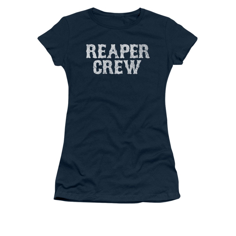Sons Of Anarchy Reaper Crew Blue Juniors T-Shirt