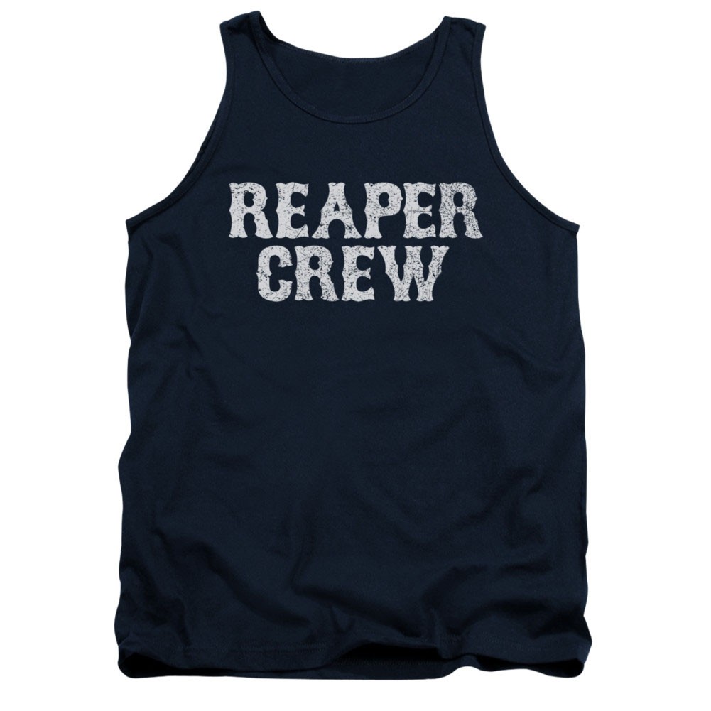 Sons Of Anarchy Reaper Crew Blue Tank Top