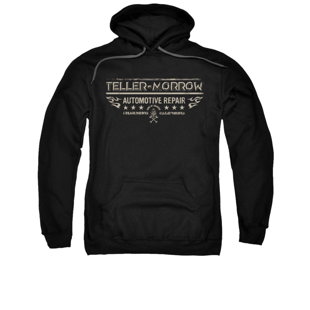 Sons Of Anarchy Teller Morrow Black Pullover Hoodie