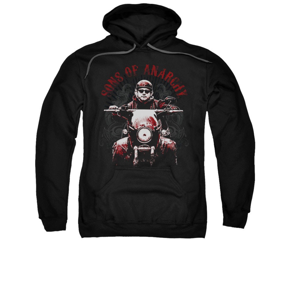 Sons Of Anarchy Ride On Black Pullover Hoodie