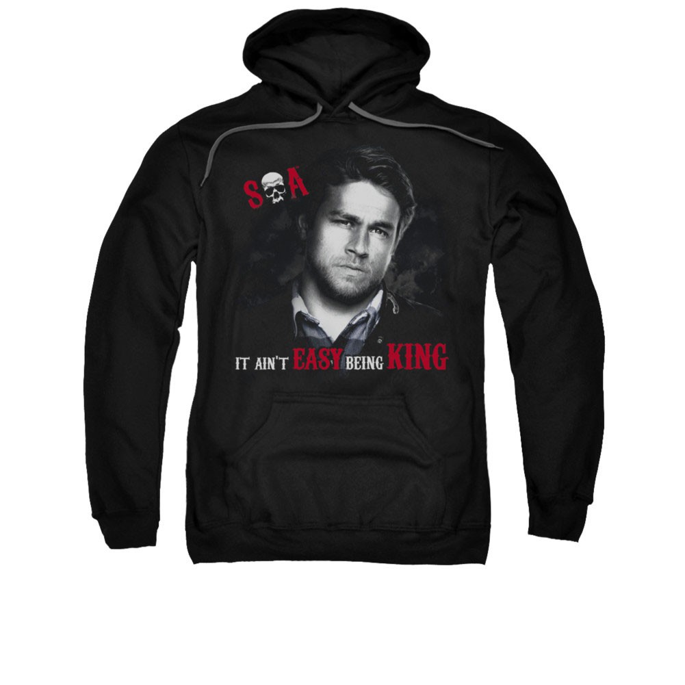 Sons Of Anarchy Being King Black Pullover Hoodie