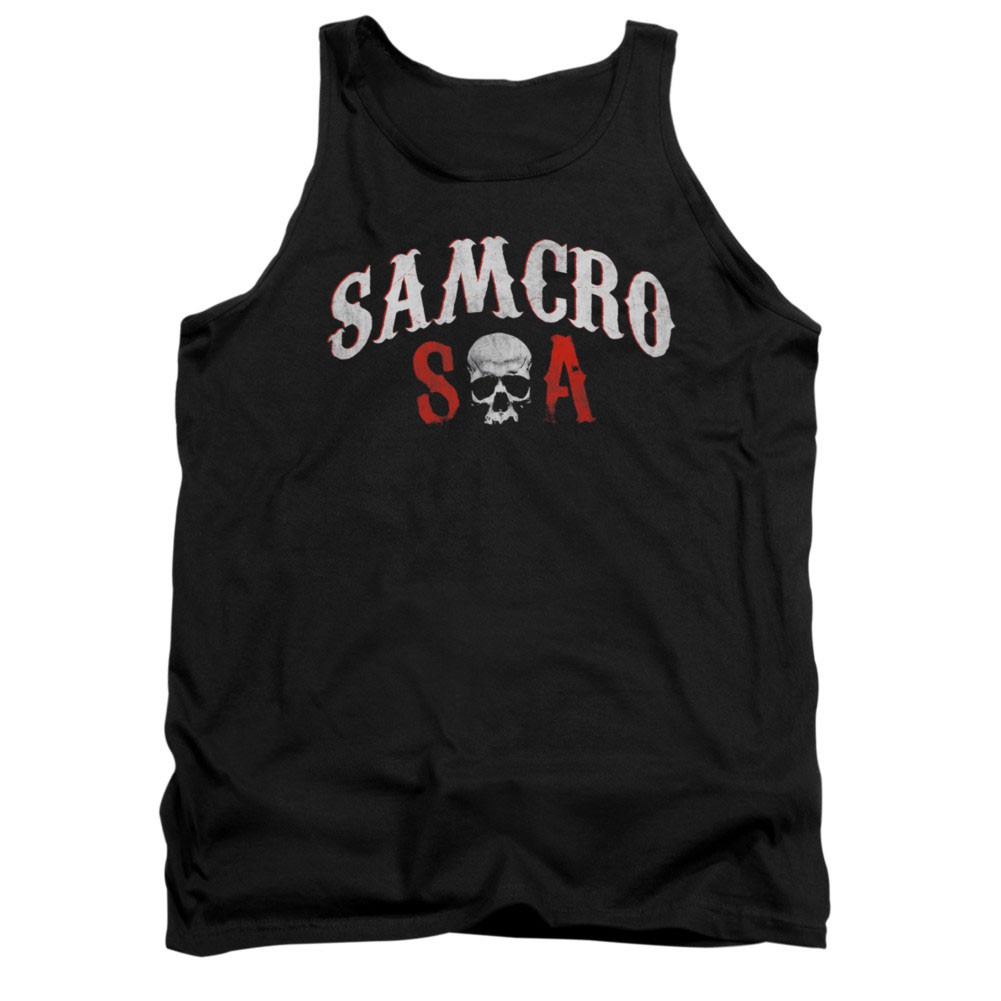 Sons Of Anarchy SAMCRO Forever Black Tank Top