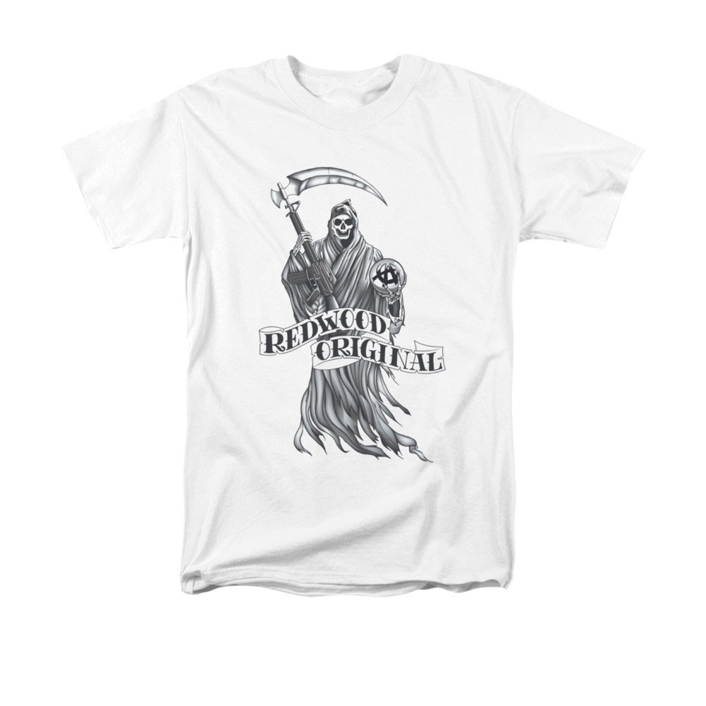 Sons Of Anarchy Redwood Original White T-Shirt