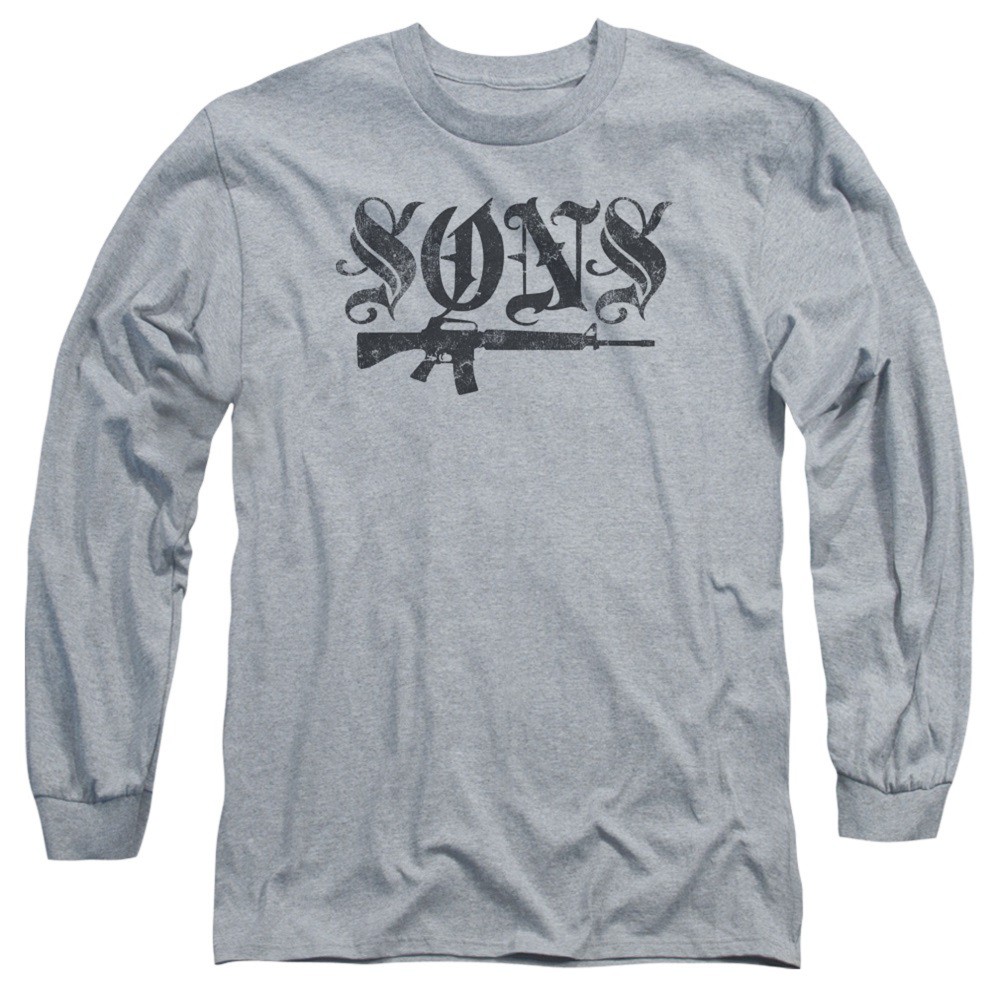 Sons Of Anarchy Sons Gun Long Sleeve Tshirt