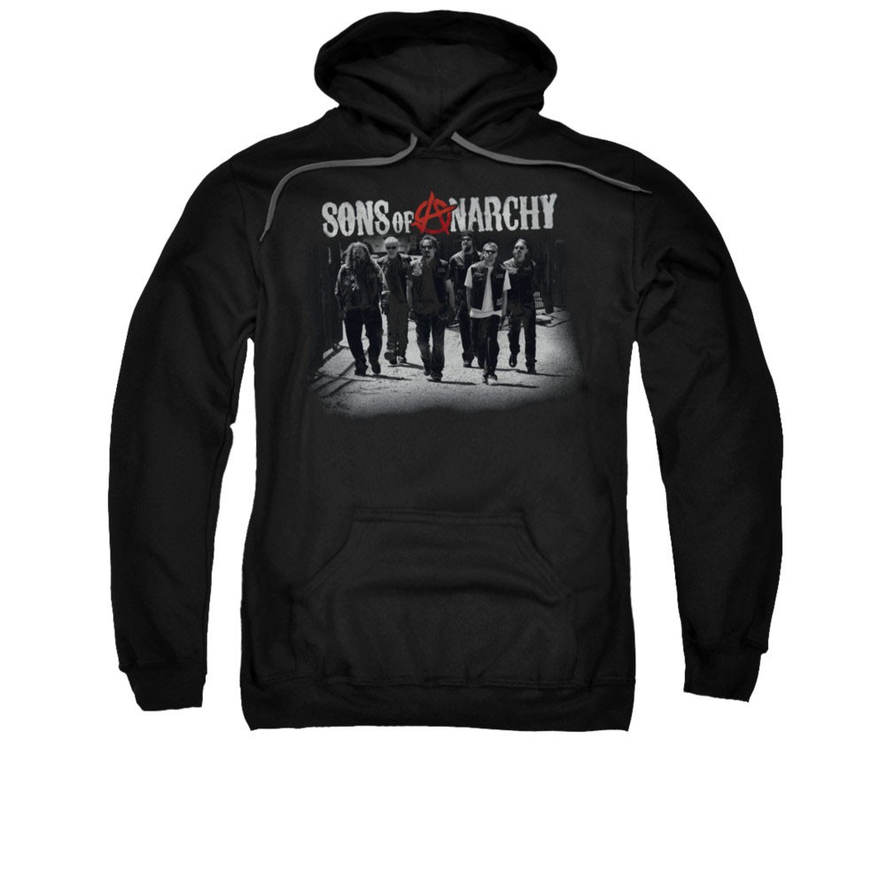Sons Of Anarchy Rolling Deep Black Pullover Hoodie