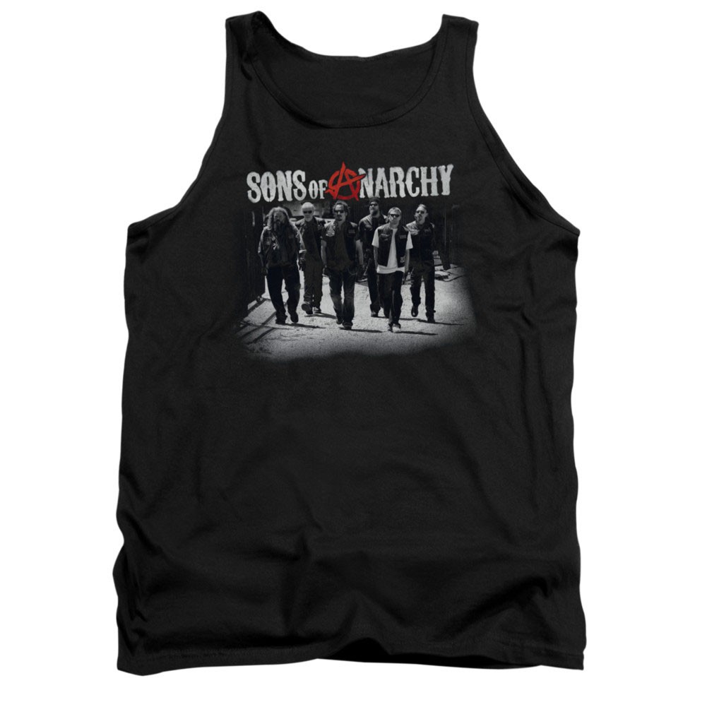 Sons Of Anarchy Rolling Deep Black Tank Top