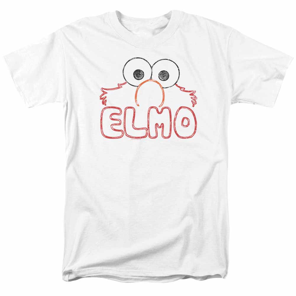 Sesame Street Elmo Letters White T-Shirt