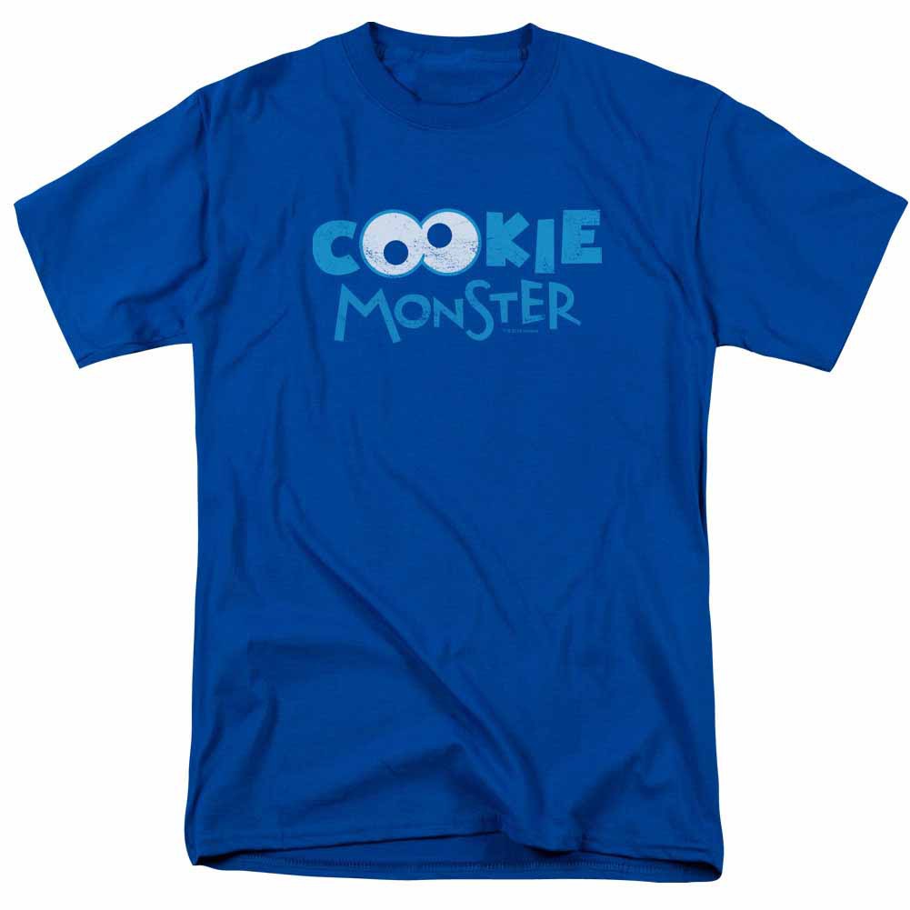 Sesame Street Cookie Eyes Blue T-Shirt