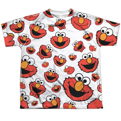 Sesame Street Elmo Faces Youth Tshirt