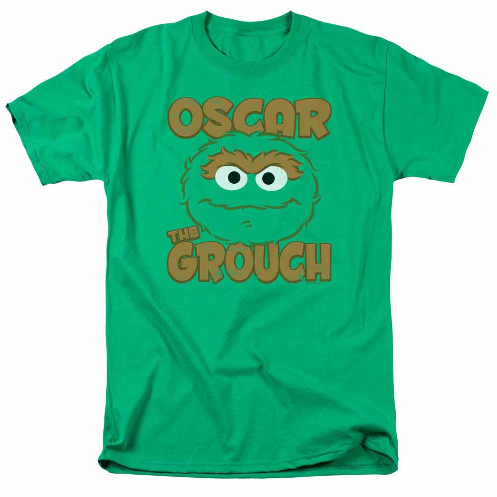 Sesame Street Oscar Sandwich Green T-Shirt