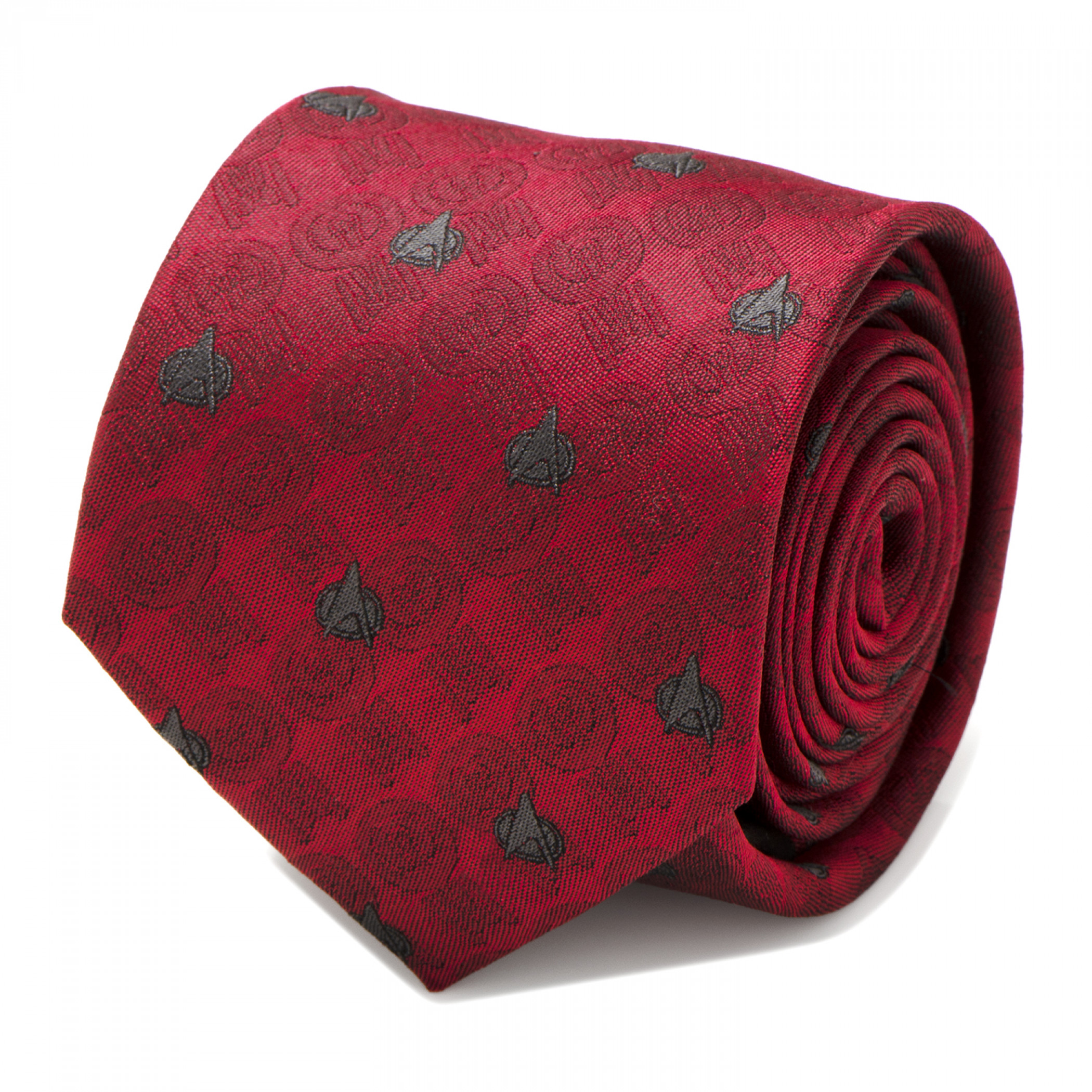 Star Trek Red Delta Shield Men's Tie