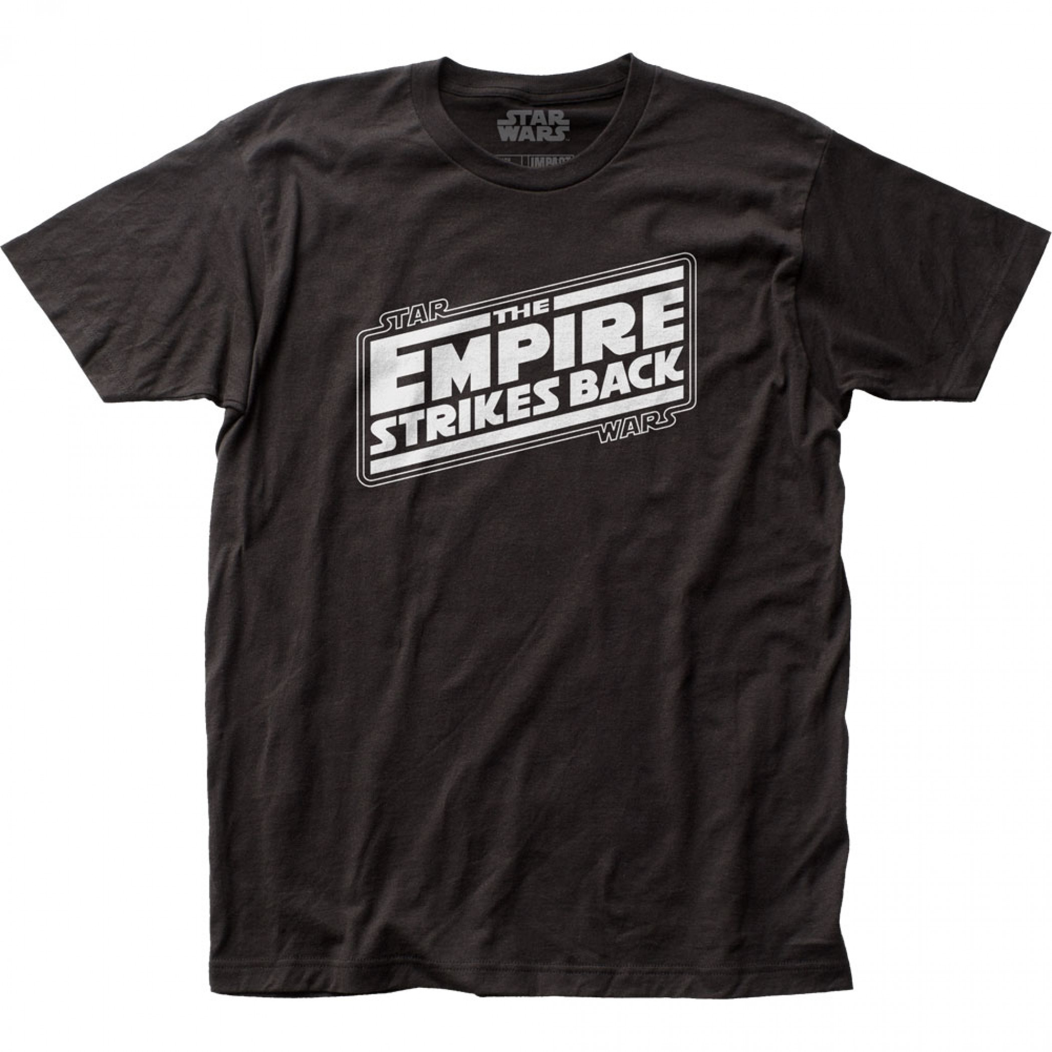 Star Wars The Empire Strikes Back Title Card T-Shirt