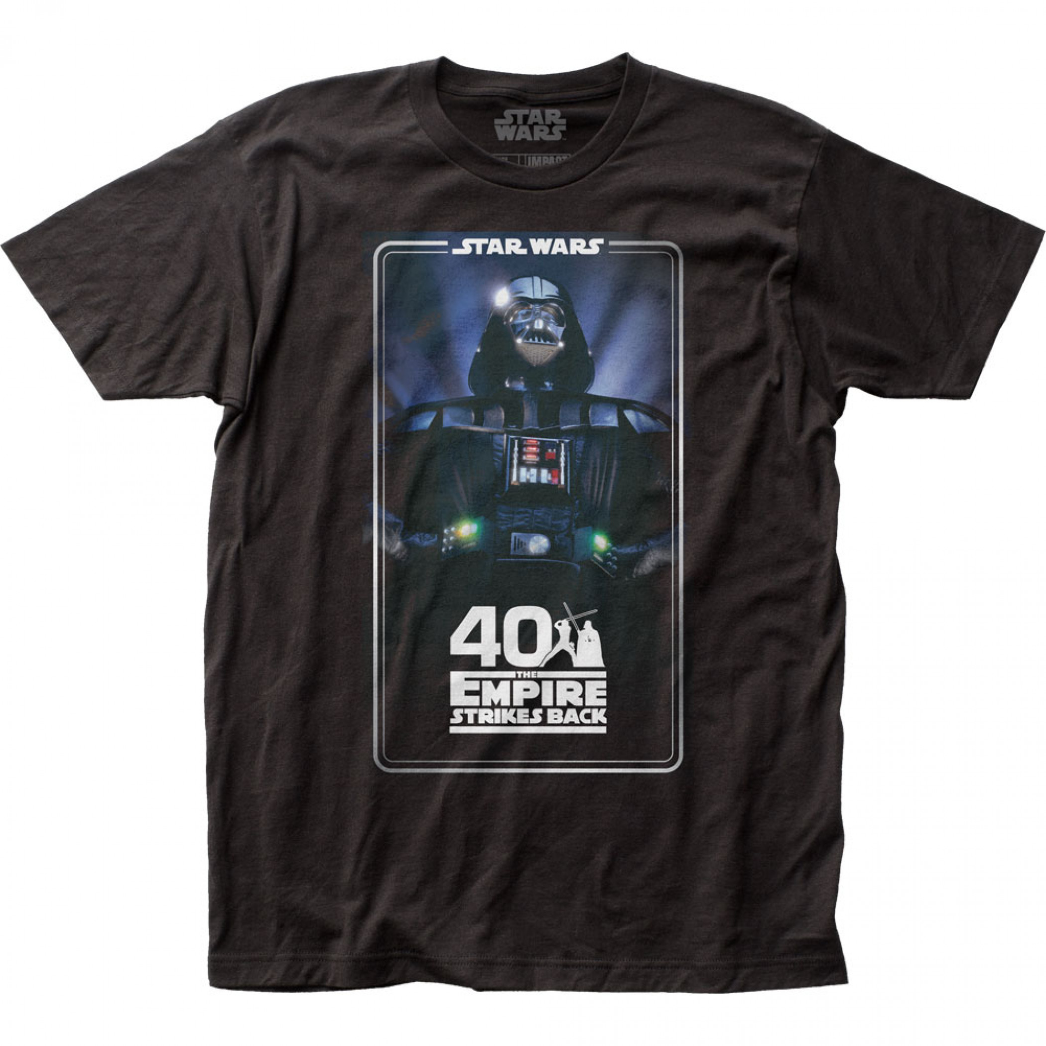 Star Wars 40th Anniversary Empire Strikes Back Poster T-Shirt