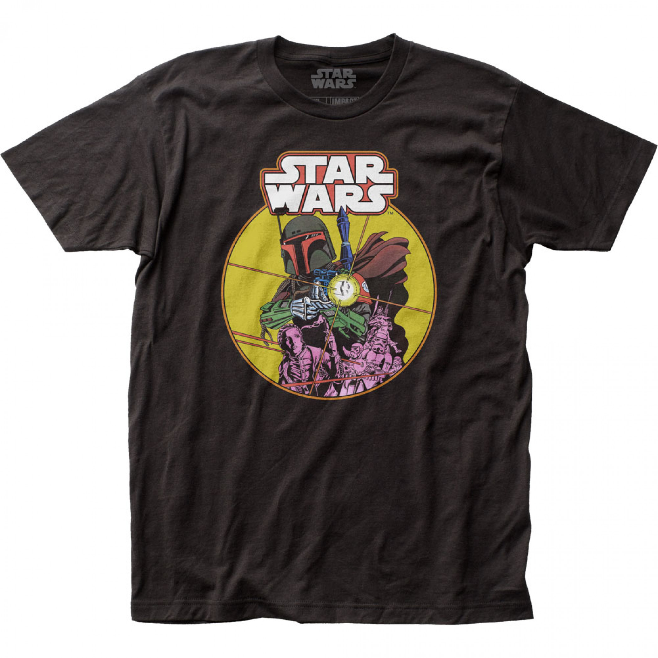 Star Wars Boba Fett Comic Emblem T-Shirt