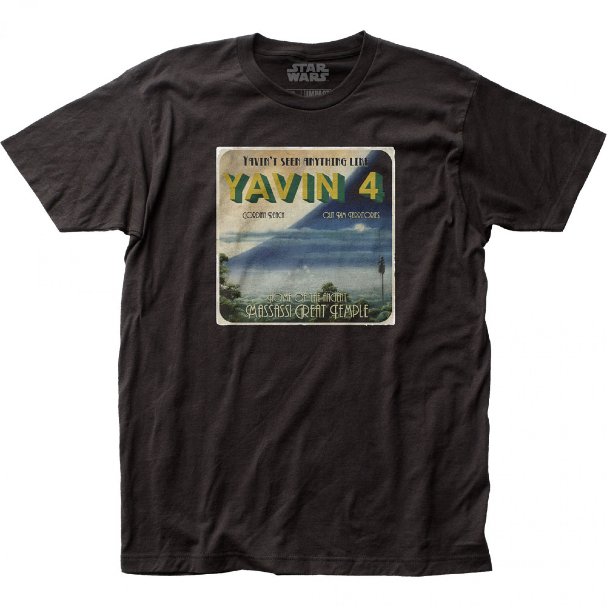 Star Wars Yavin 4 Postcard T-Shirt