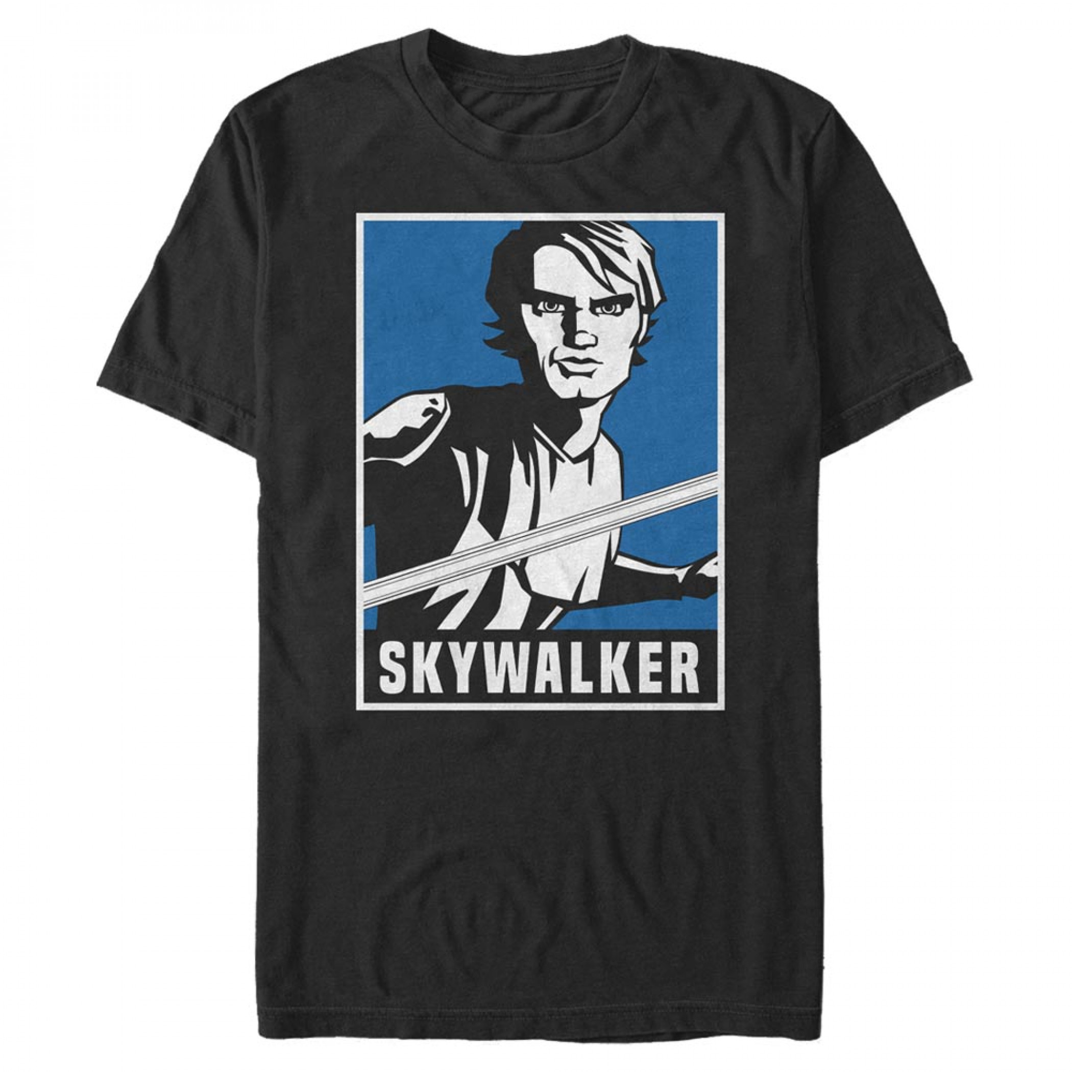 Star Wars Clone Wars Anakin Poster T-Shirt