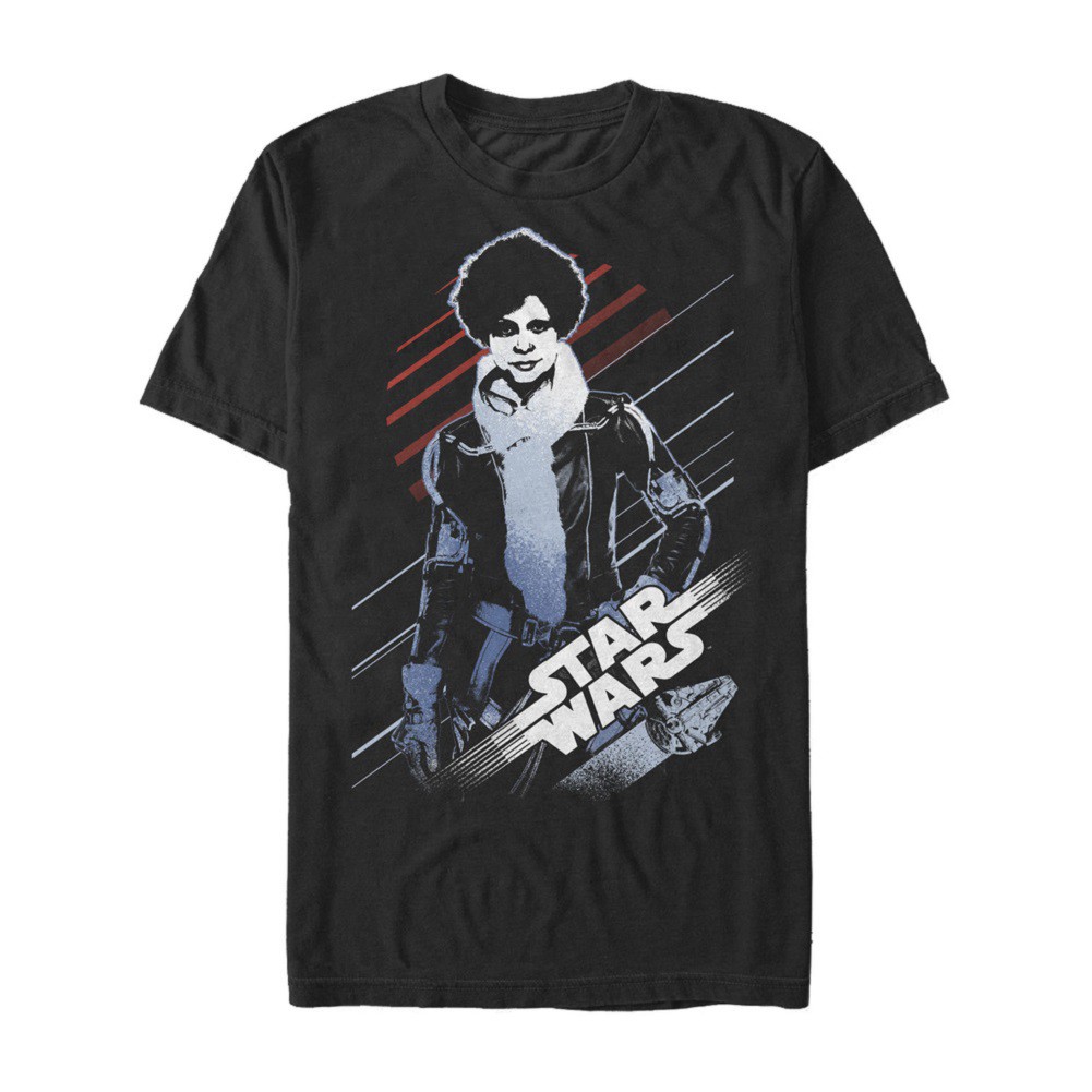 Star Wars Han Solo Story Newtons Up Men's Black T-Shirt