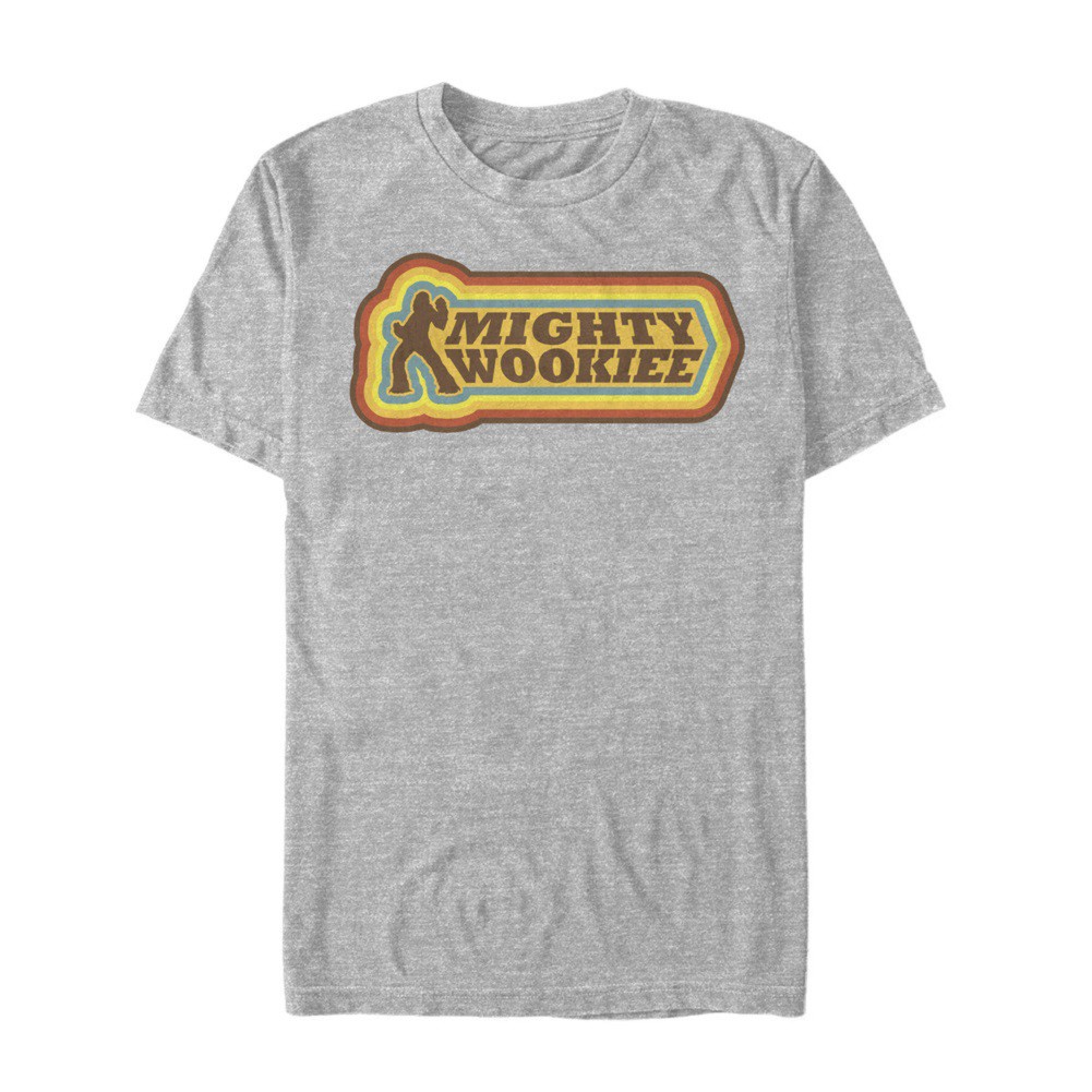 Star Wars Han Solo Story Mighty Wookie Men's Grey T-Shirt