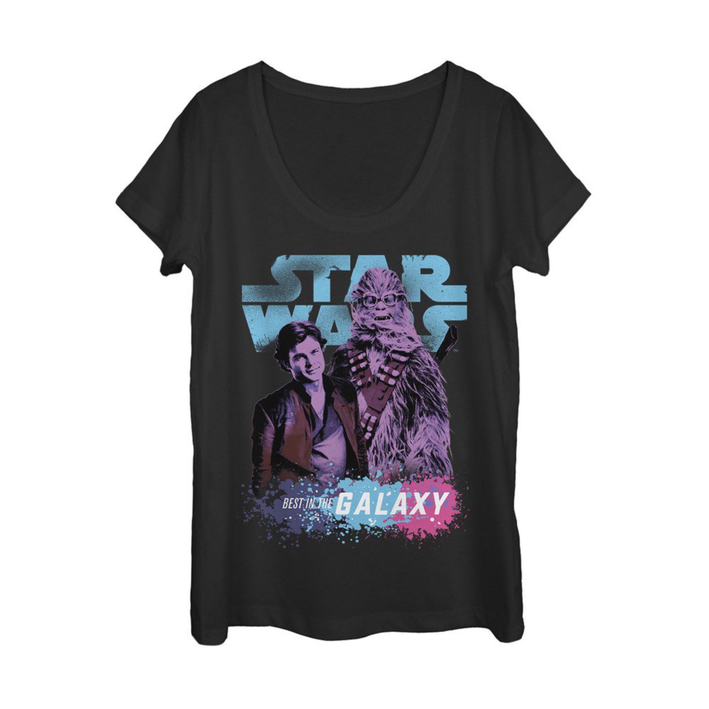 Star Wars Han Solo Story Best In The Galaxy Women's Slouchy Tshirt