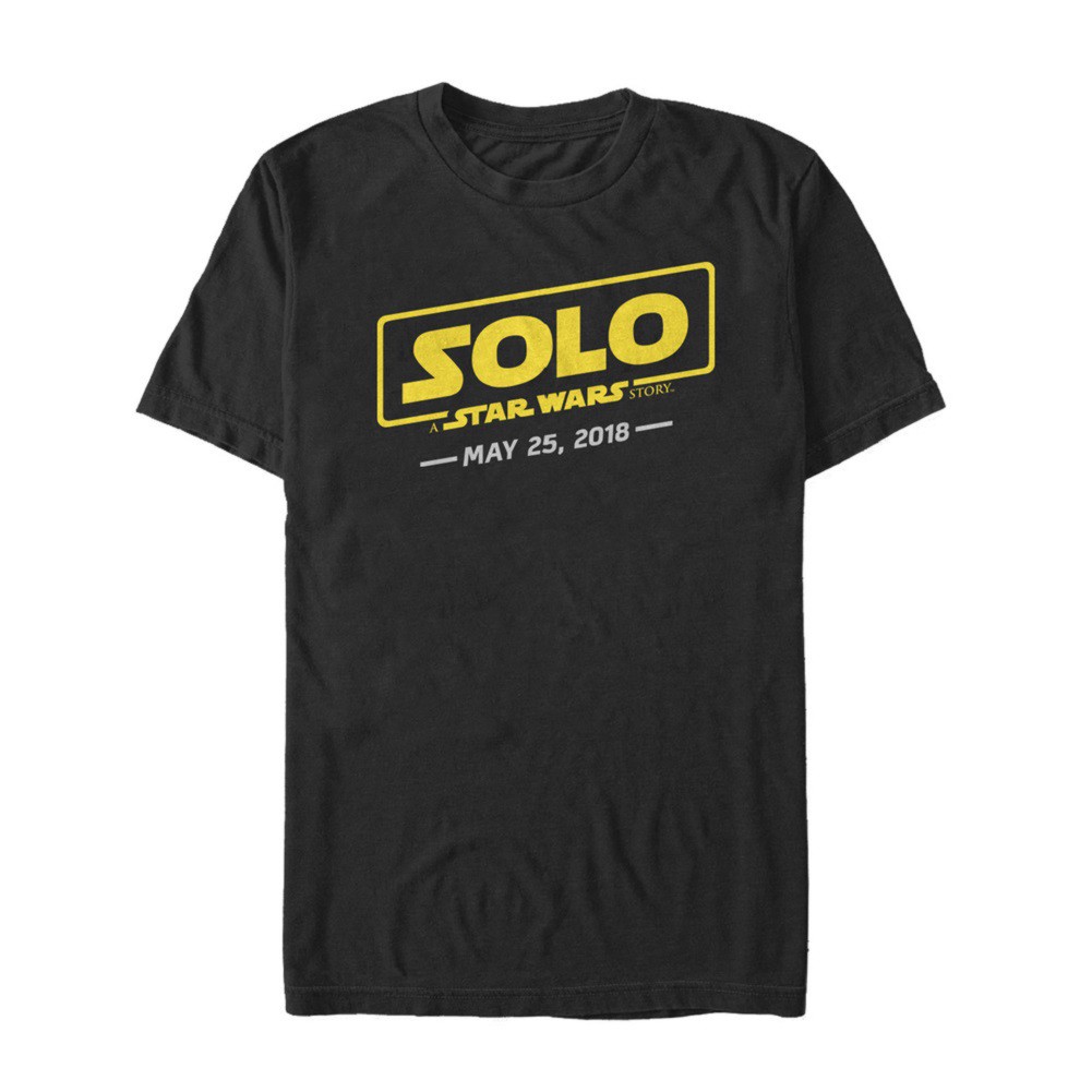 Star Wars Han Solo Story May 25th 2018 Men's Black T-Shirt