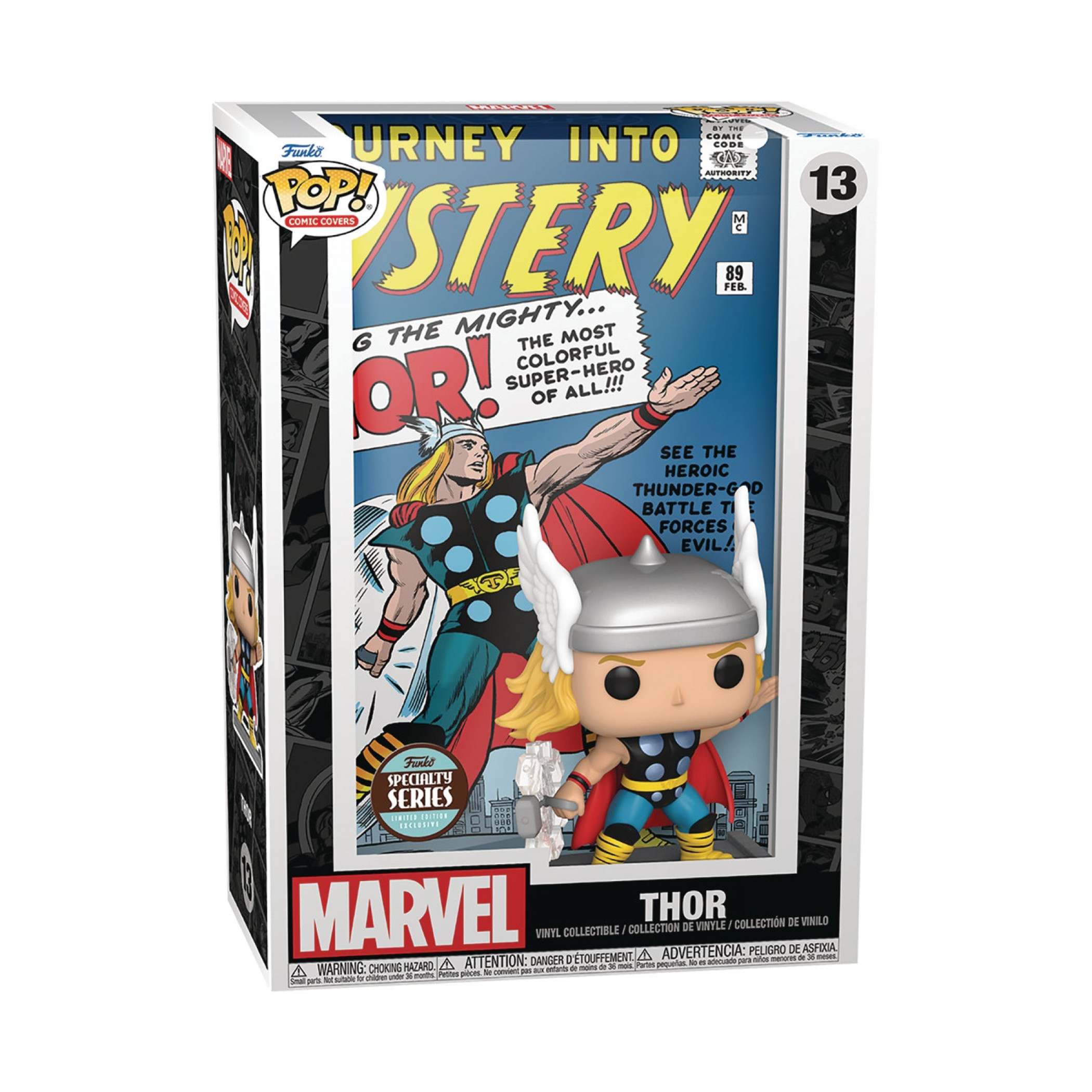 Funko Pop! Comic Covers: The Mighty Thor Vinyl Figure and Comic Cover