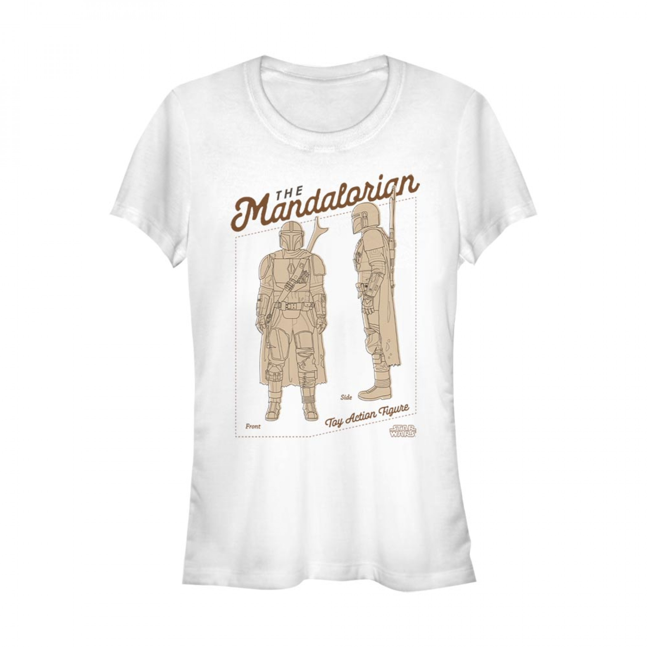 The Mandalorian Toy Figure Women's T-Shirt