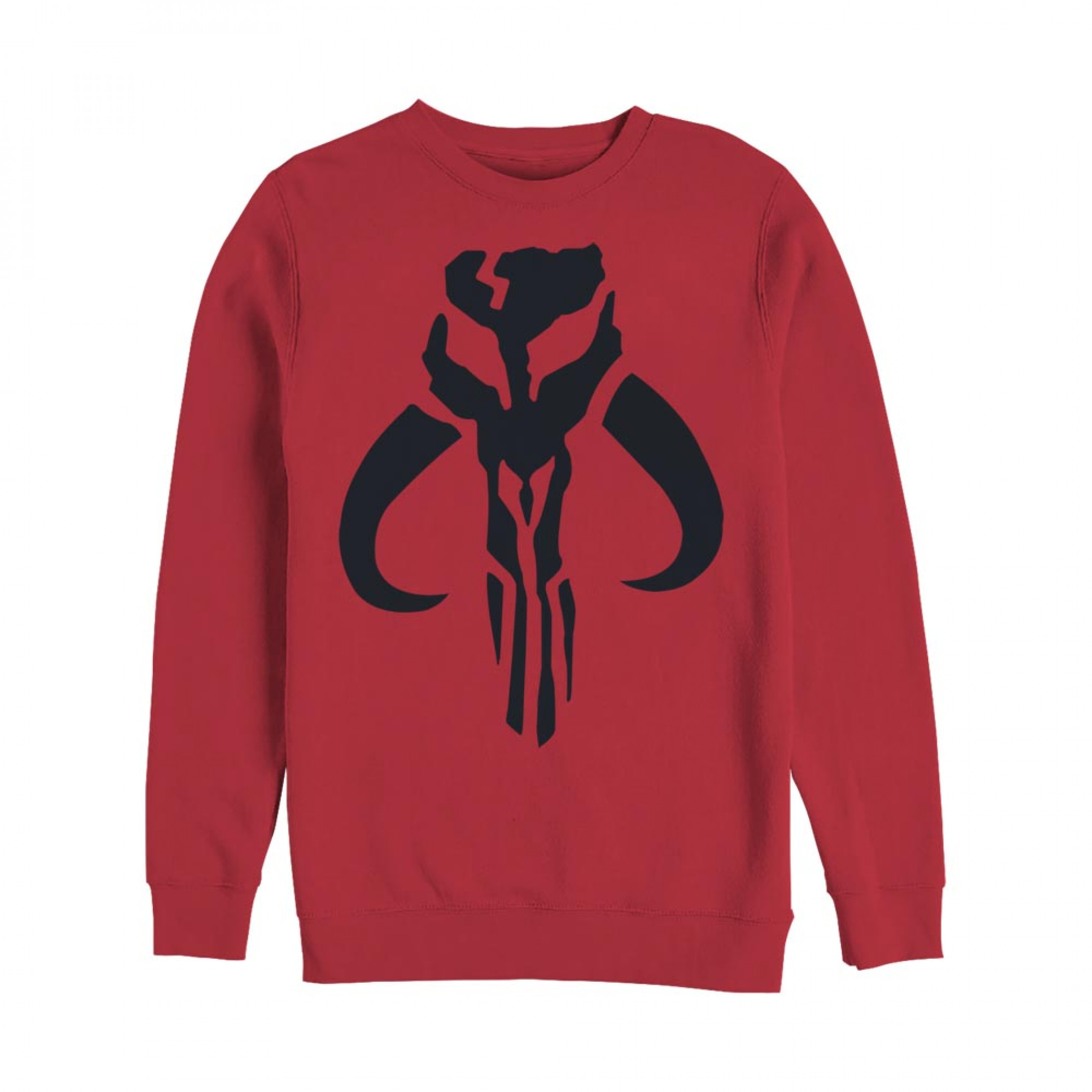 The Mandalorian Logo Red Sweatshirt