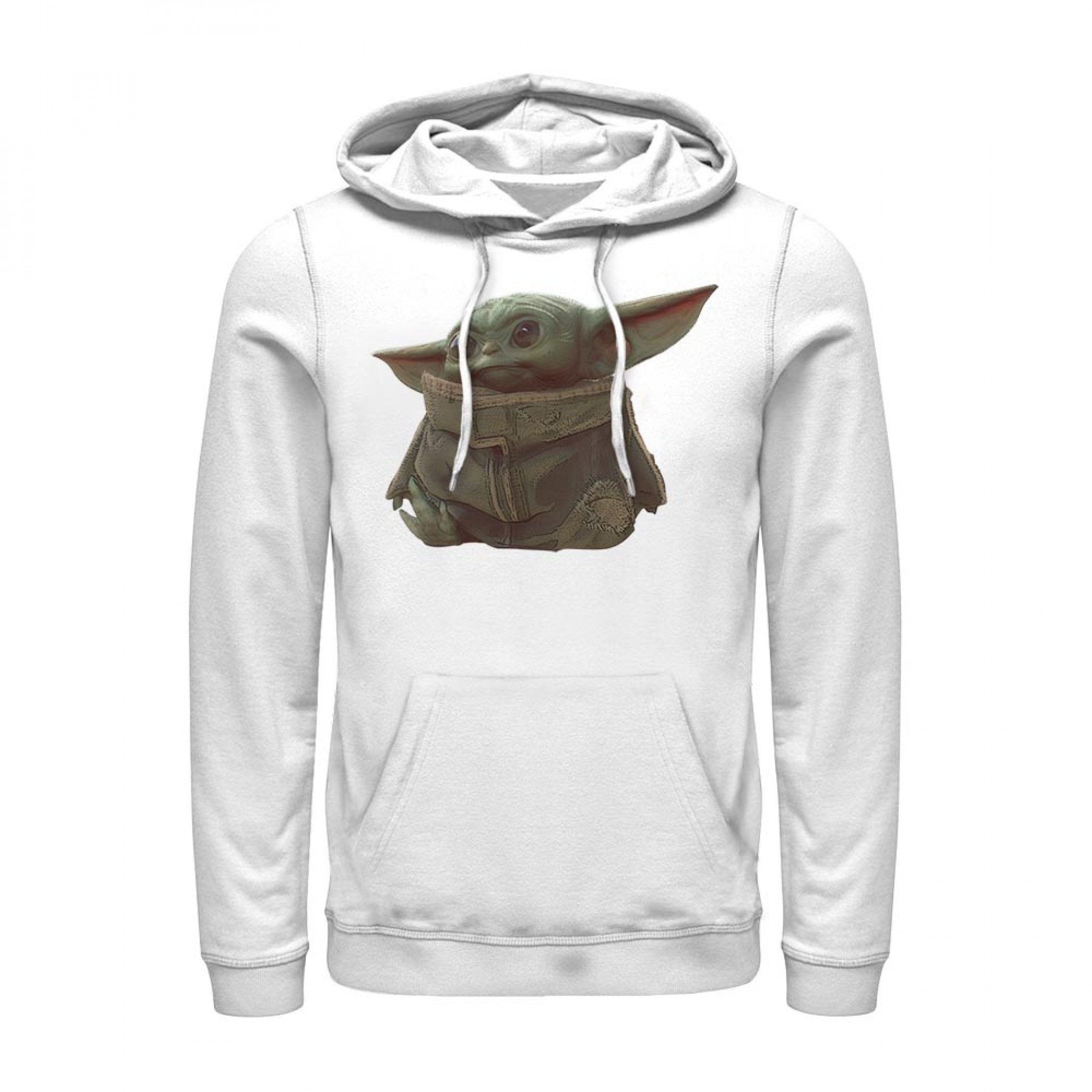 Star Wars The Mandalorian The Child Portrait Hoodie