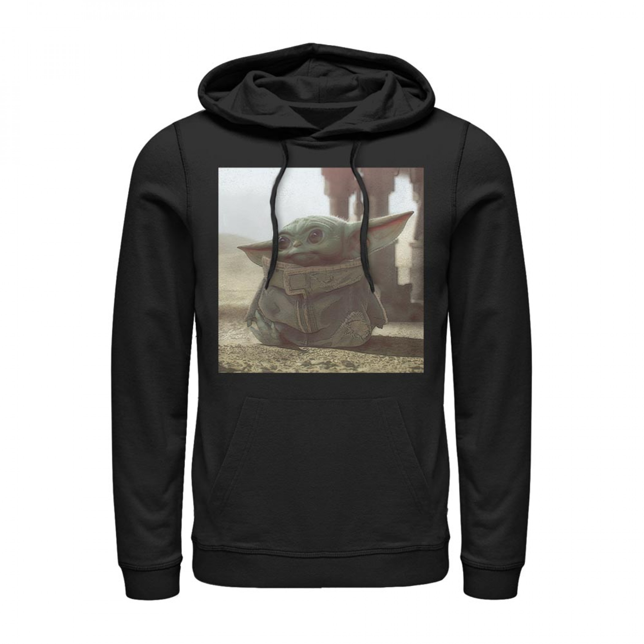Star Wars The Mandalorian The Child Square Frame Hoodie